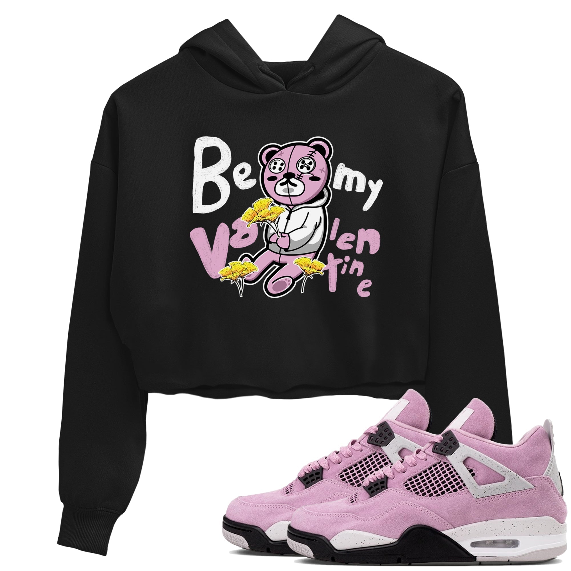 Be my Valentine snkmatch Women's Top - Air Jordan 4 Orchid