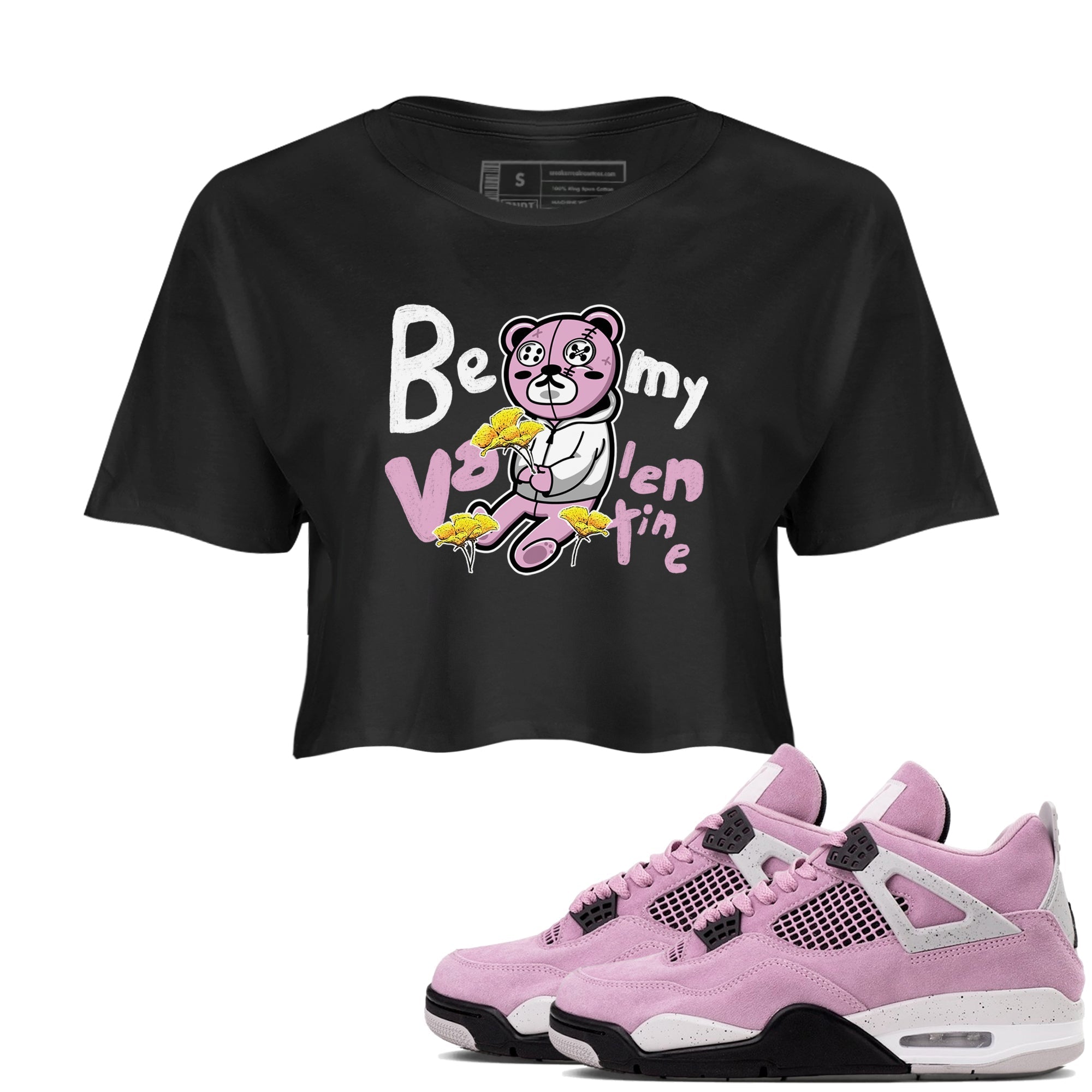 Be my Valentine snkmatch Women's Top - Air Jordan 4 Orchid