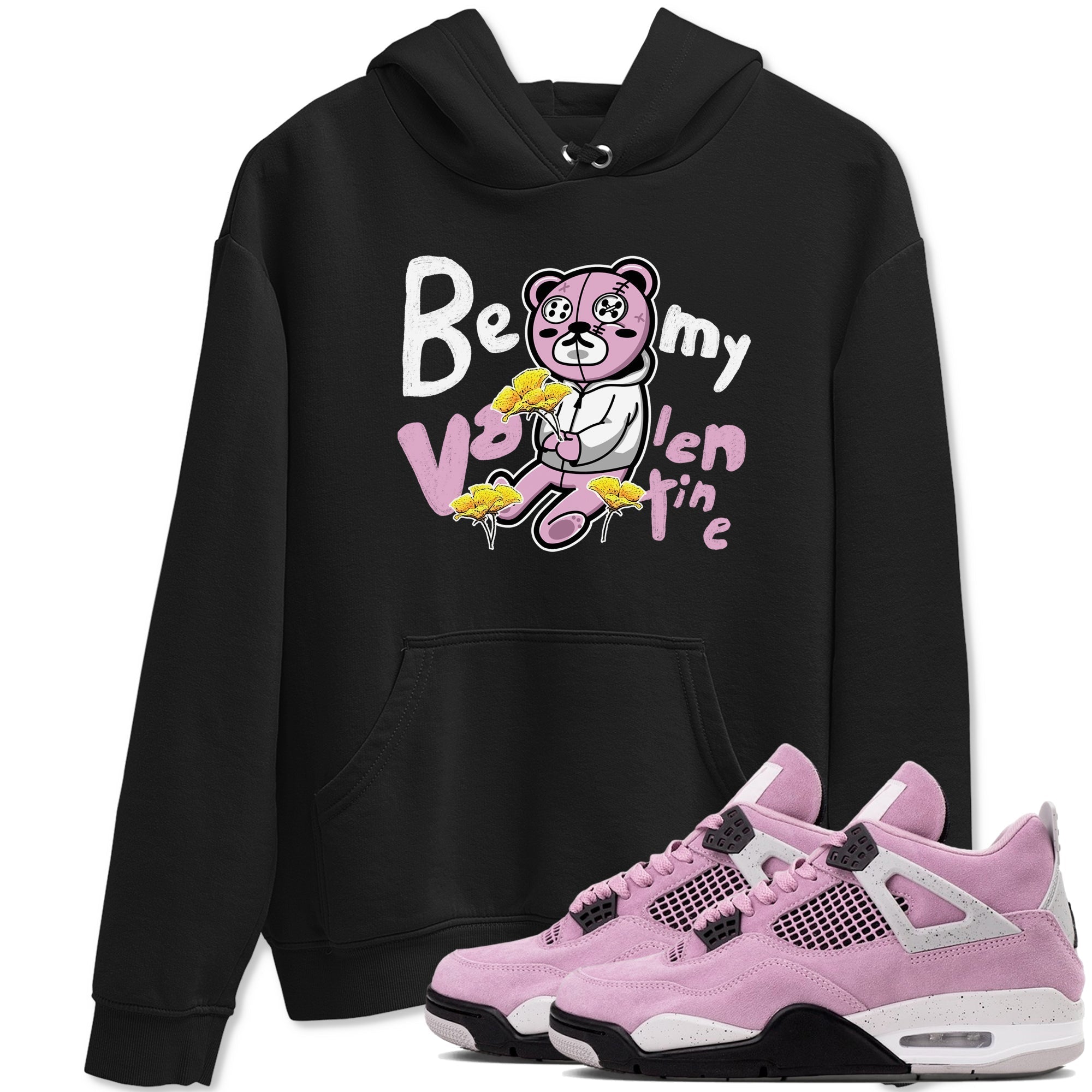 Be my Valentine snkmatch Tees - Air Jordan 4 Orchid