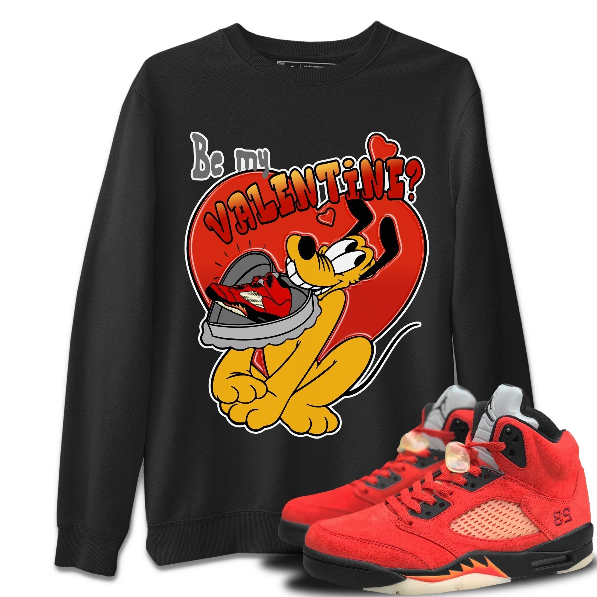 Be My Valentine Unisex Tops - Air Jordan 5 Mars For Her