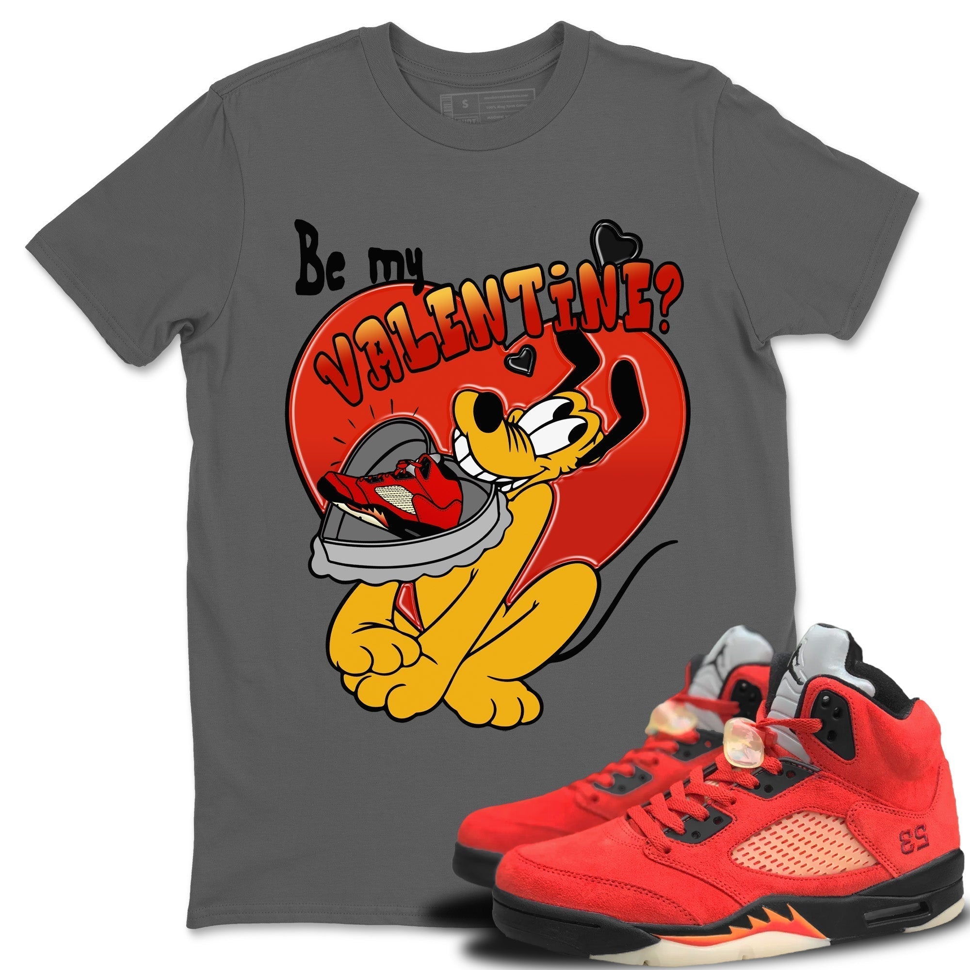 Be My Valentine Unisex Tops - Air Jordan 5 Mars For Her
