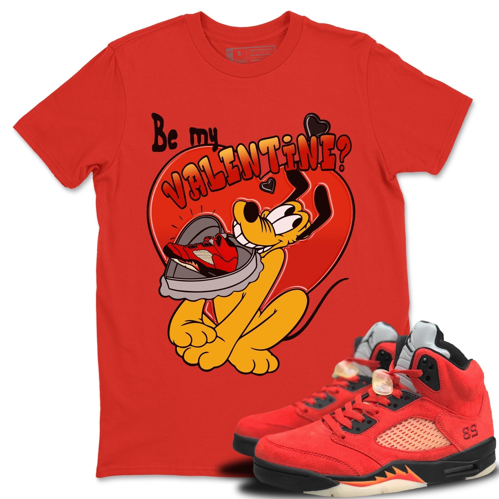 Be My Valentine Unisex Tops - Air Jordan 5 Mars For Her