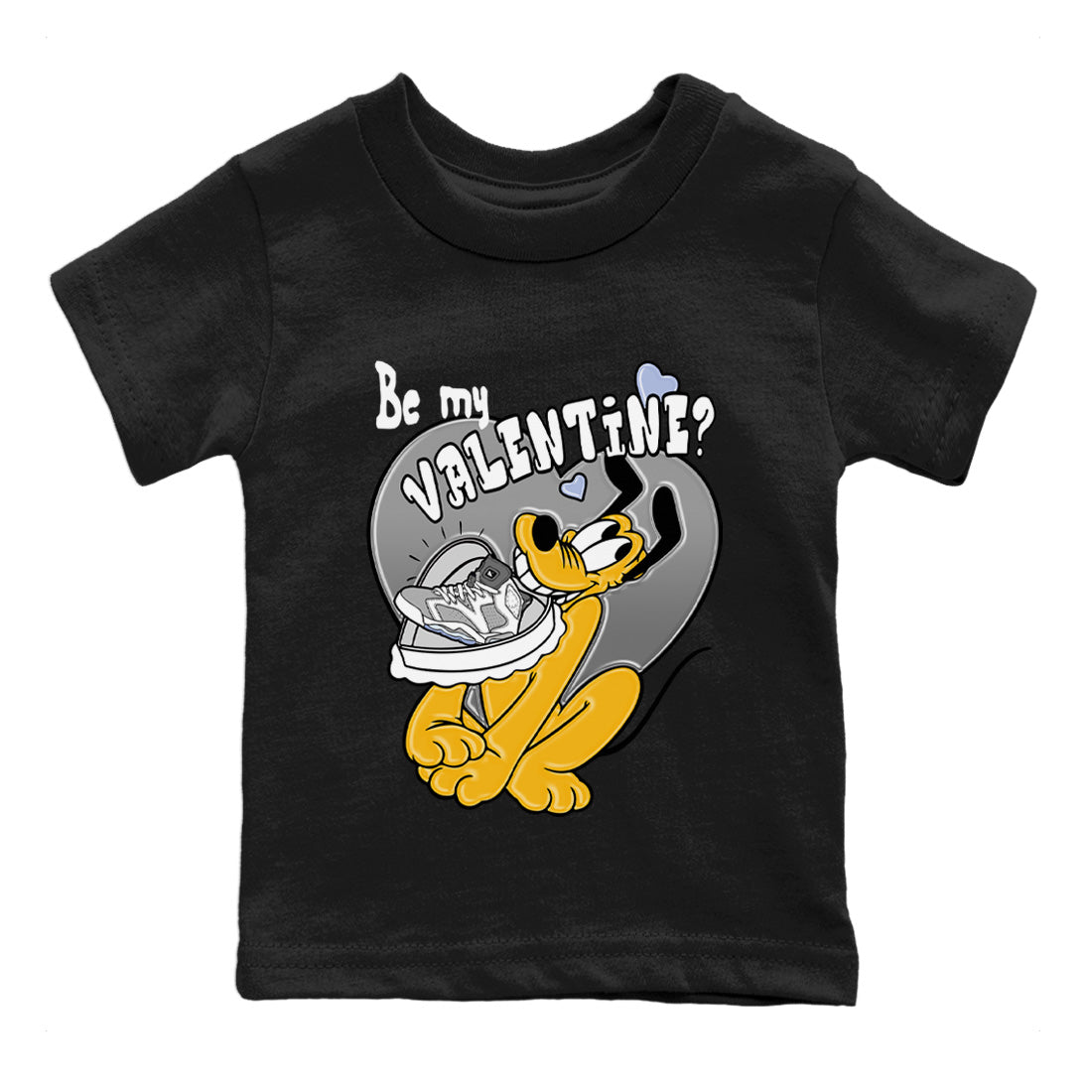 Be My Valentine Kids Tops - Air Jordan 6 Cool Grey
