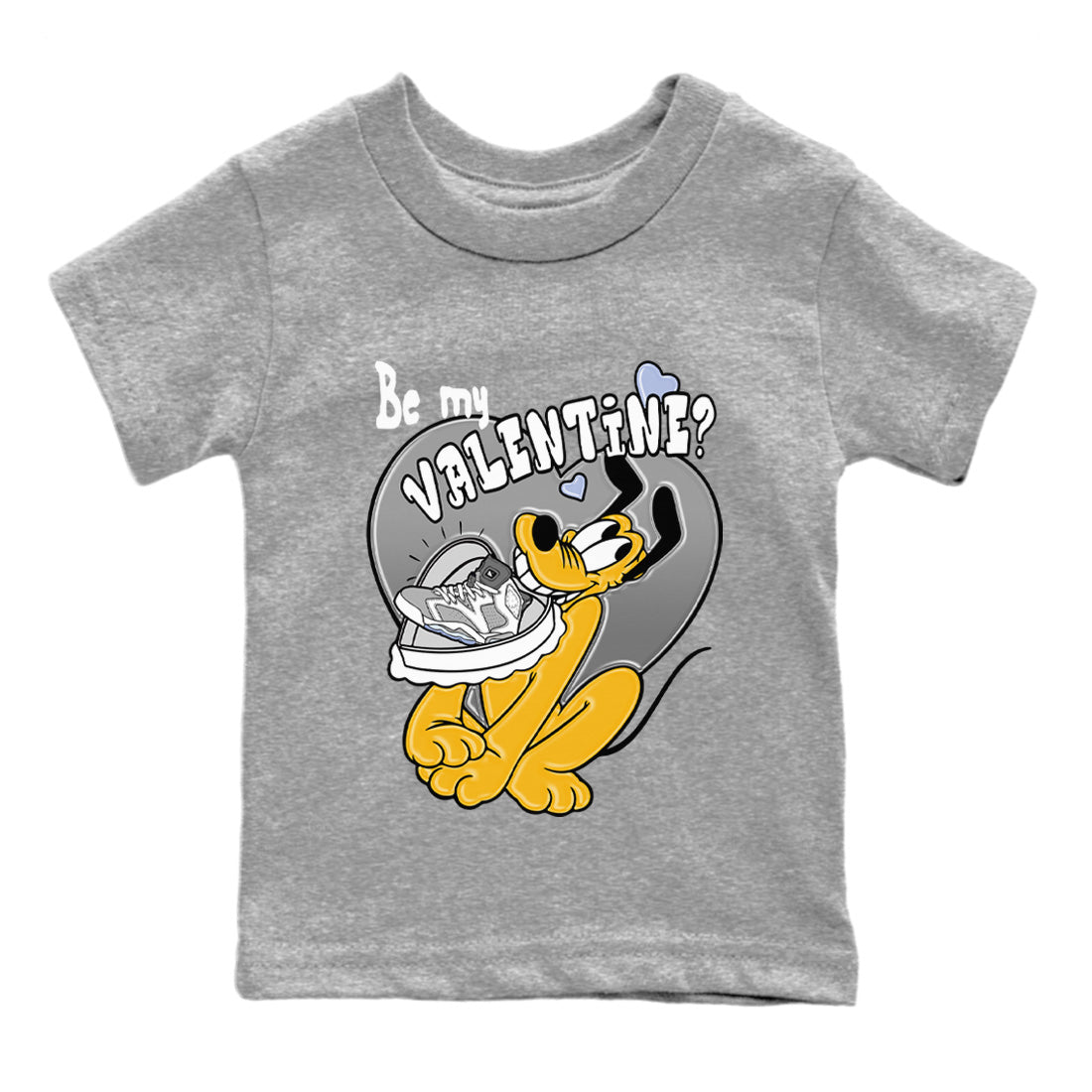 Be My Valentine Kids Tops - Air Jordan 6 Cool Grey
