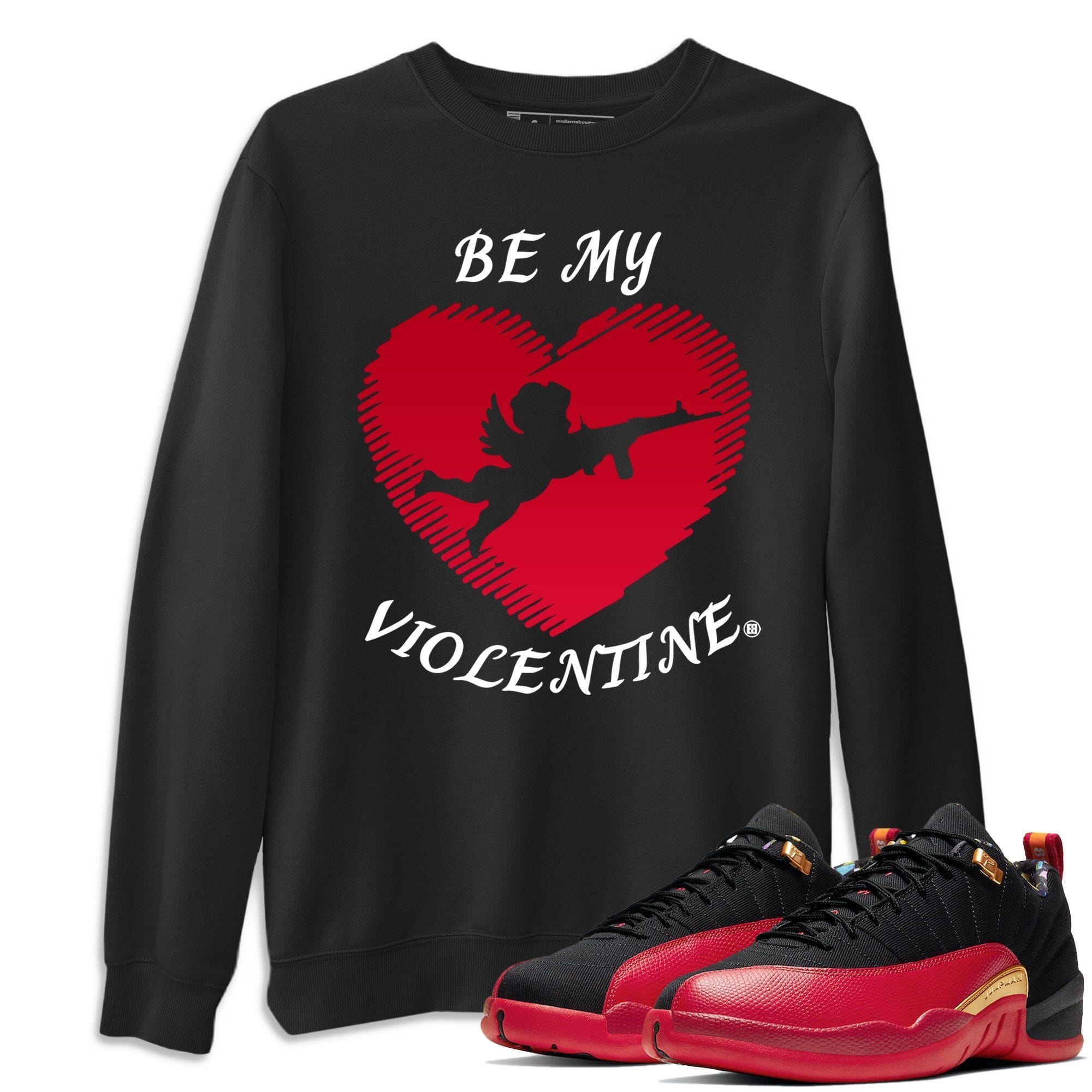 Be My Violentine Unisex Tops - Air Jordan 12 Super Bowl