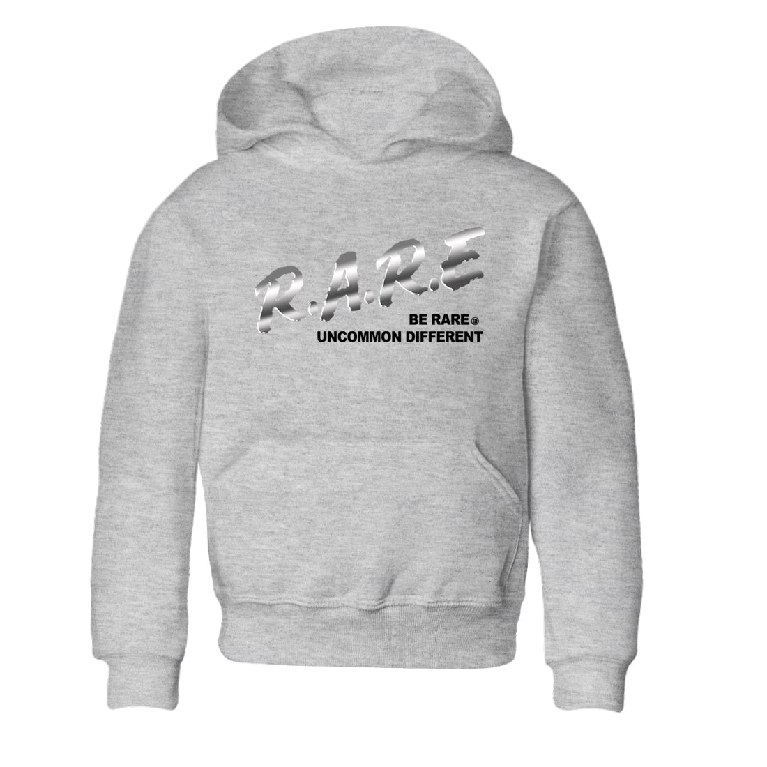 Be Rare Uncommon Different snkmatch Tees Kids - AE 1 Silver Metallic