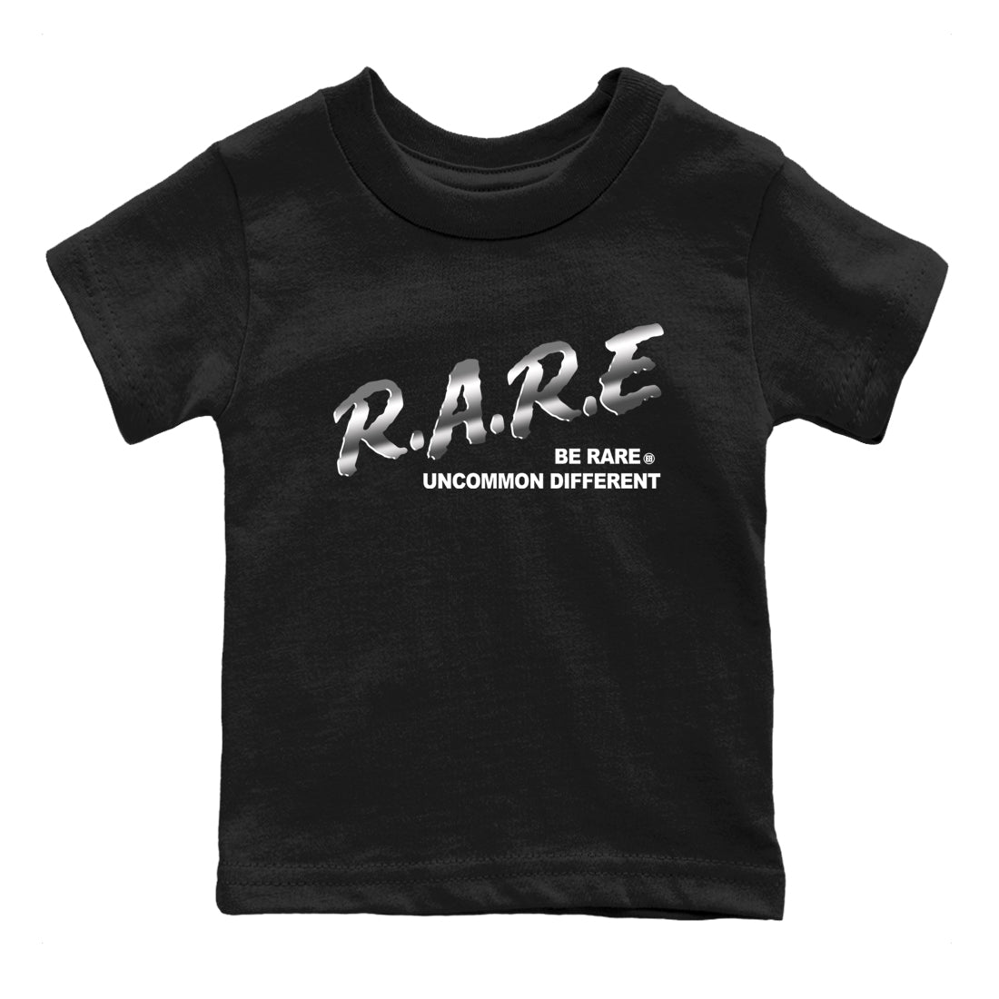 Be Rare Uncommon Different snkmatch Tees Kids - AE 1 Silver Metallic