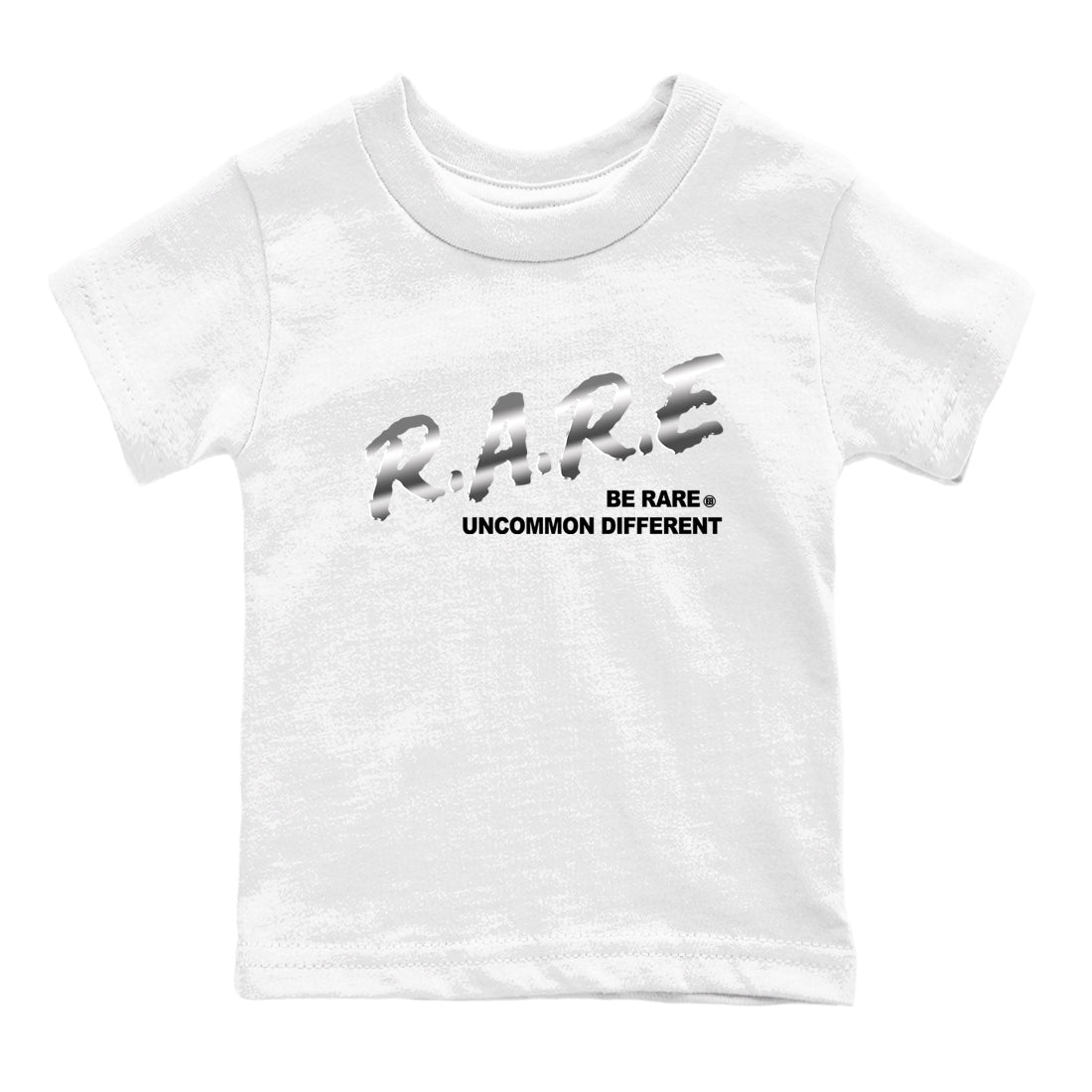 Be Rare Uncommon Different snkmatch Tees Kids - AE 1 Silver Metallic