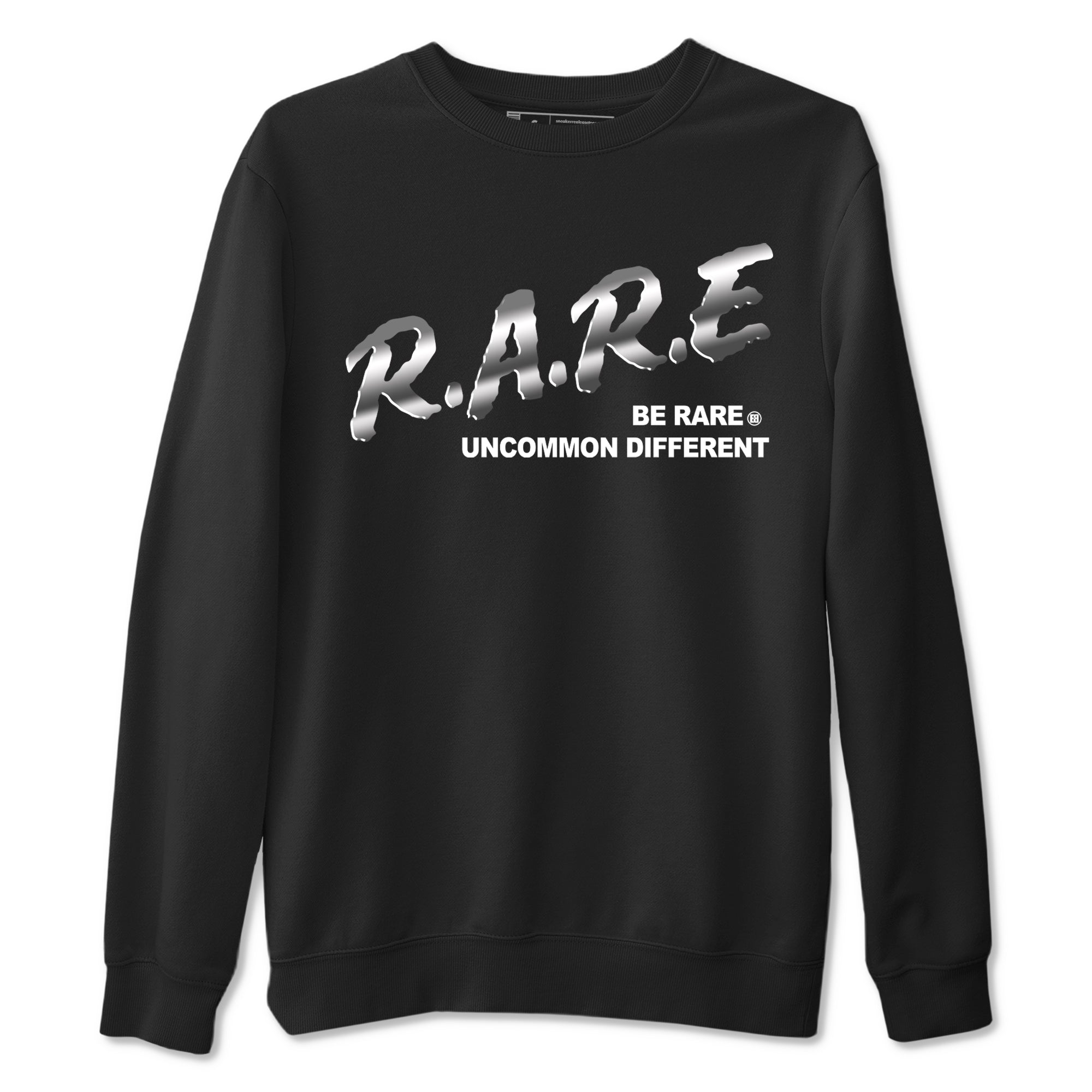 Be Rare Uncommon Different snkmatch Tees - AE 1 Silver Metallic