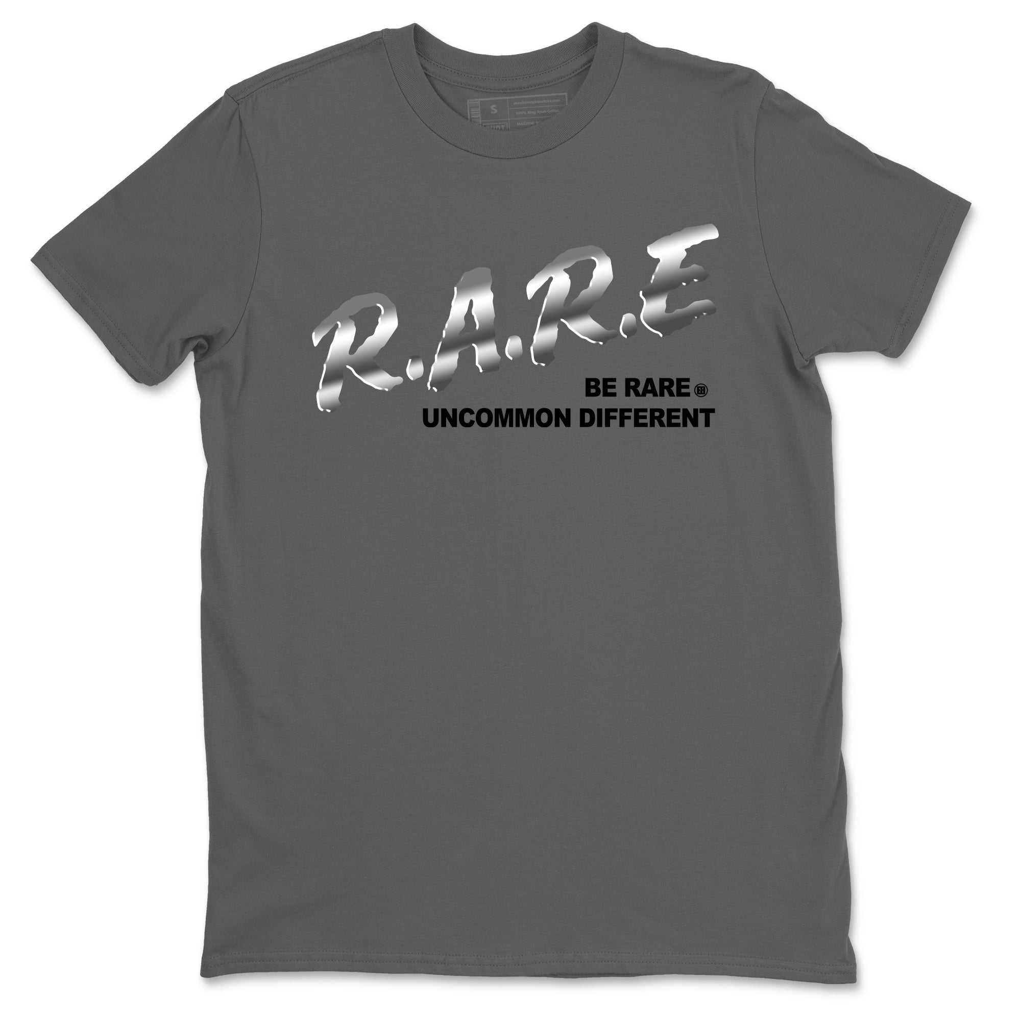 Be Rare Uncommon Different snkmatch Tees - AE 1 Silver Metallic
