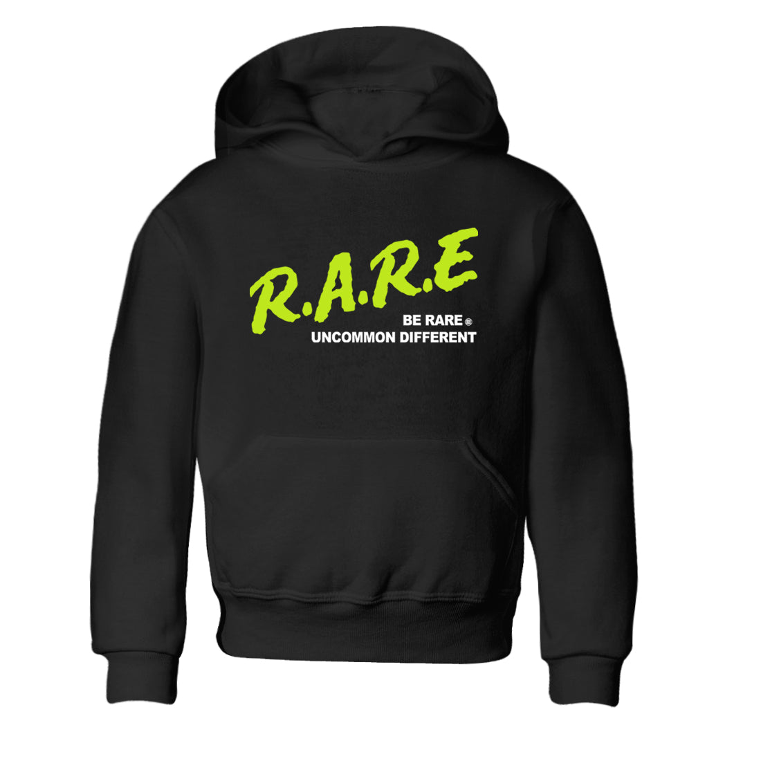 Be Rare Uncommon Different snkmatch Tees Kids - Air Foamposite One Black Volt