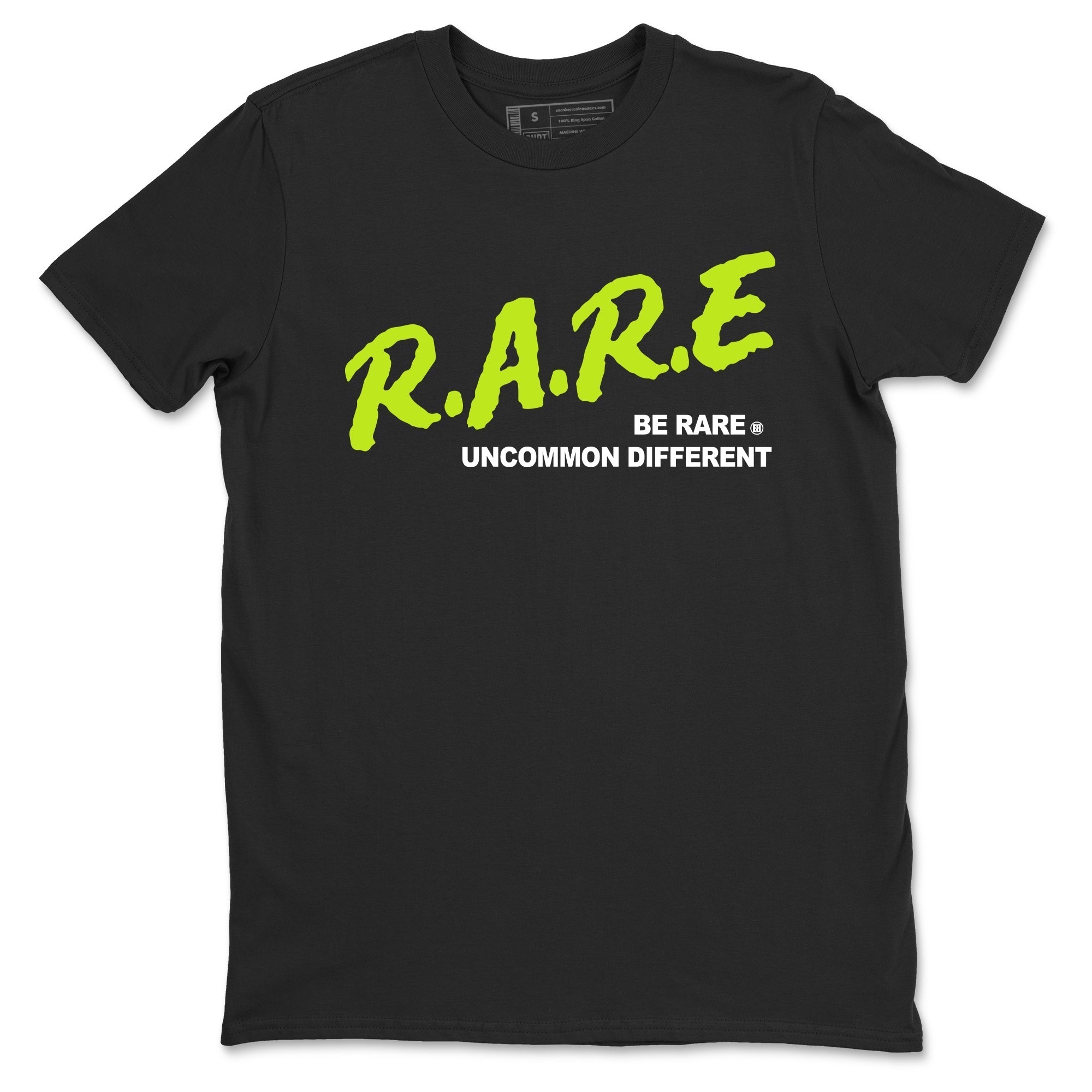 Be Rare Uncommon Different snkmatch Tees - Air Foamposite One Black Volt