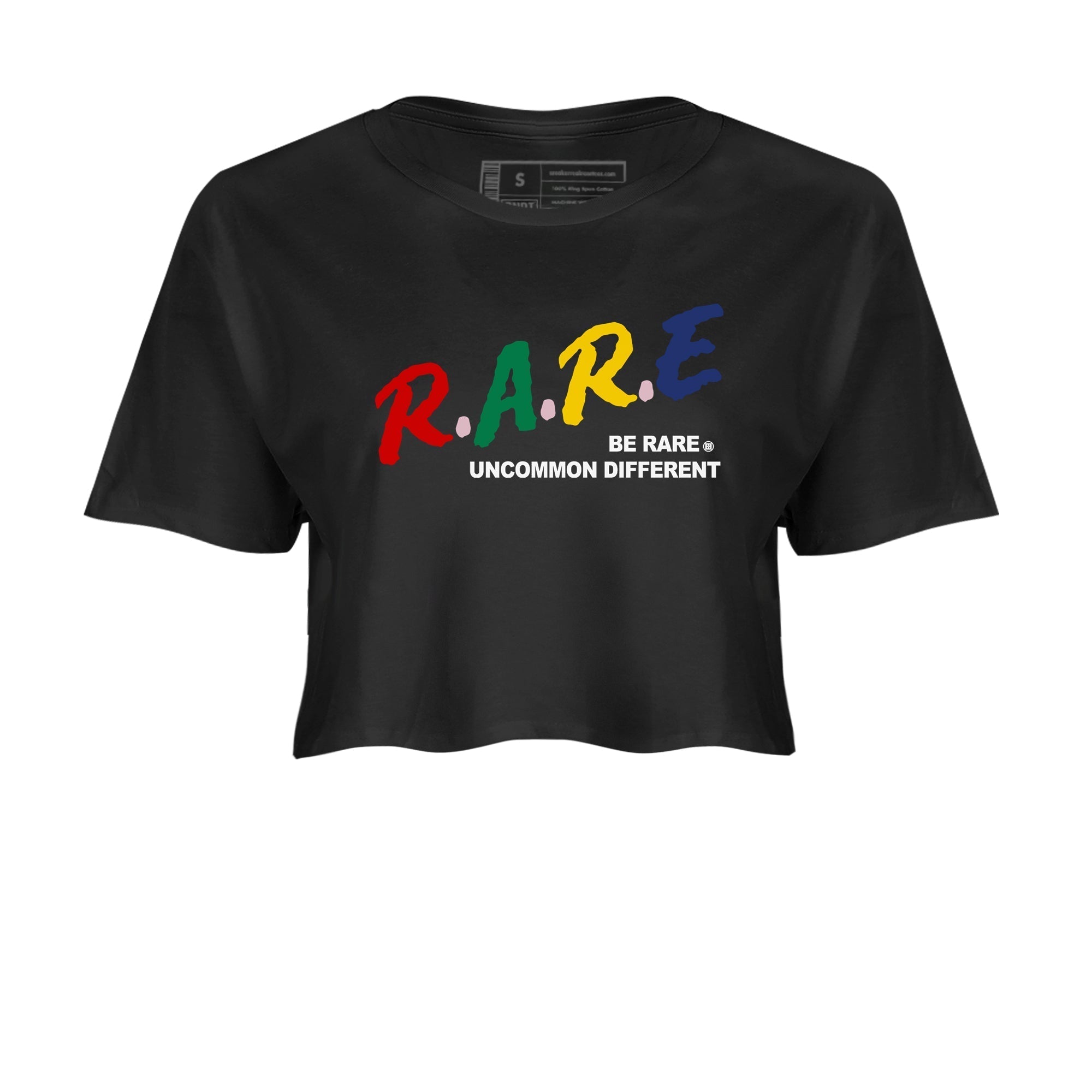 Be Rare Uncommon Different snkmatch Women's Top - Air Force 3 Blue Void and Tour Yellow