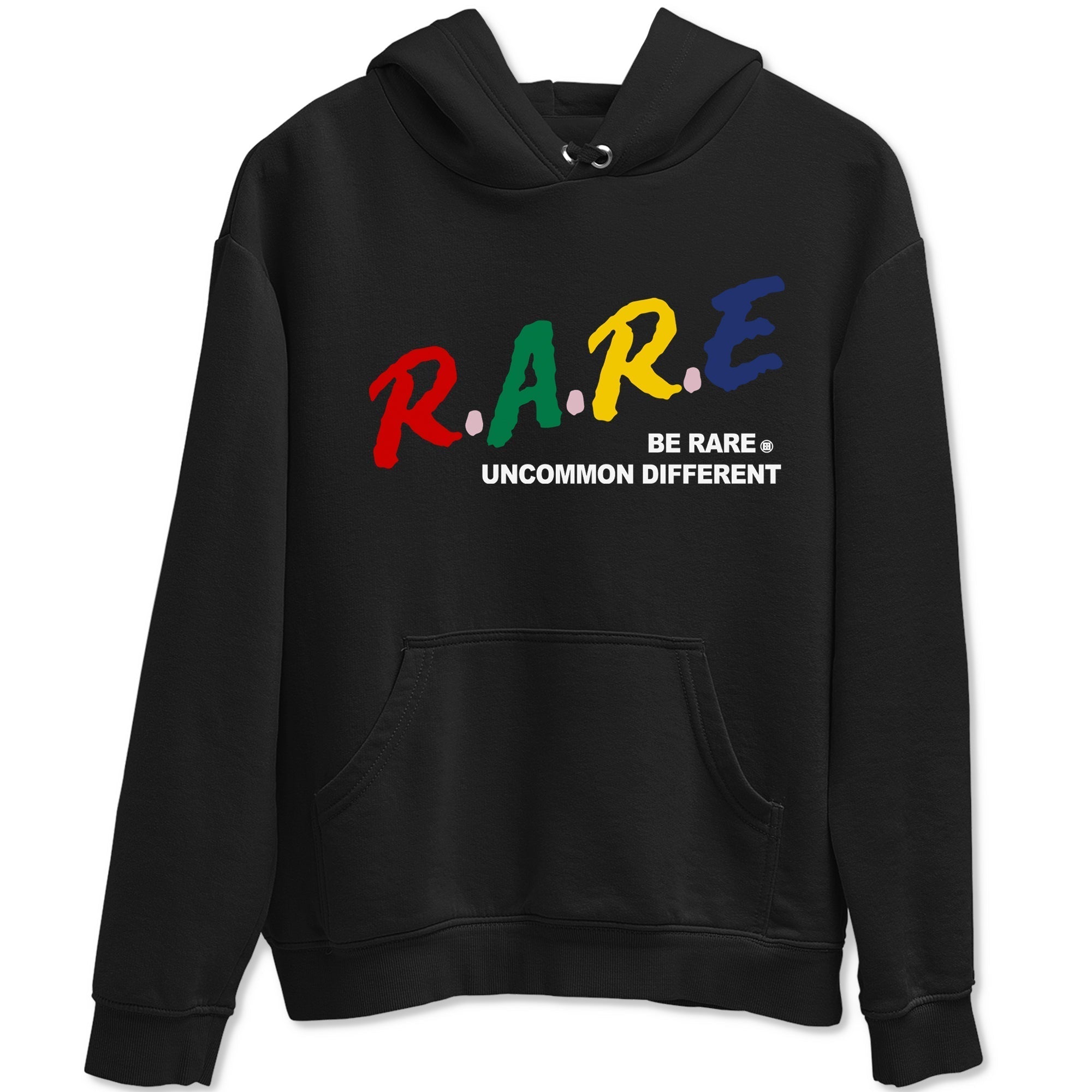 Be Rare Uncommon Different snkmatch Tees - Air Force 3 Blue Void and Tour Yellow