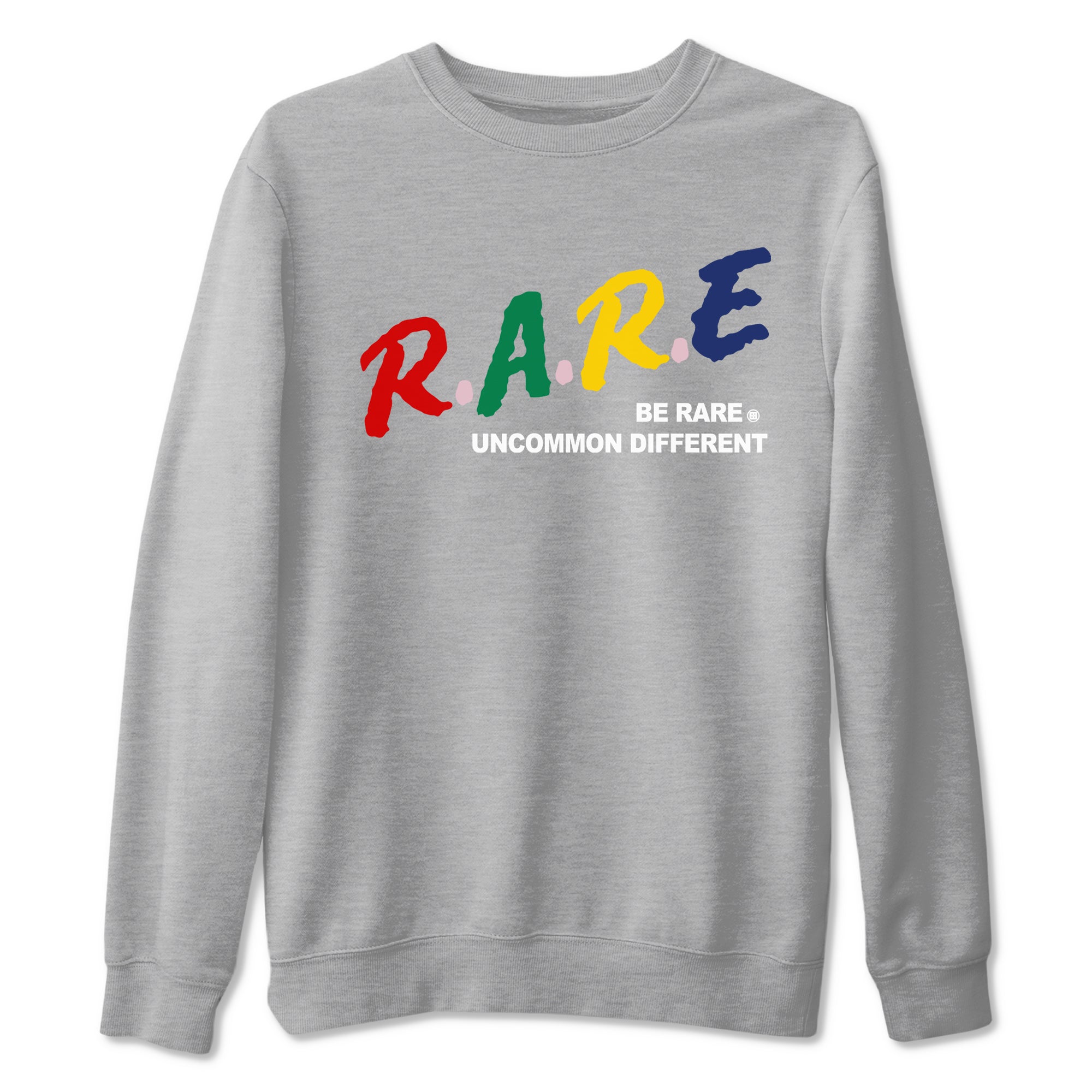 Be Rare Uncommon Different snkmatch Tees - Air Force 3 Blue Void and Tour Yellow