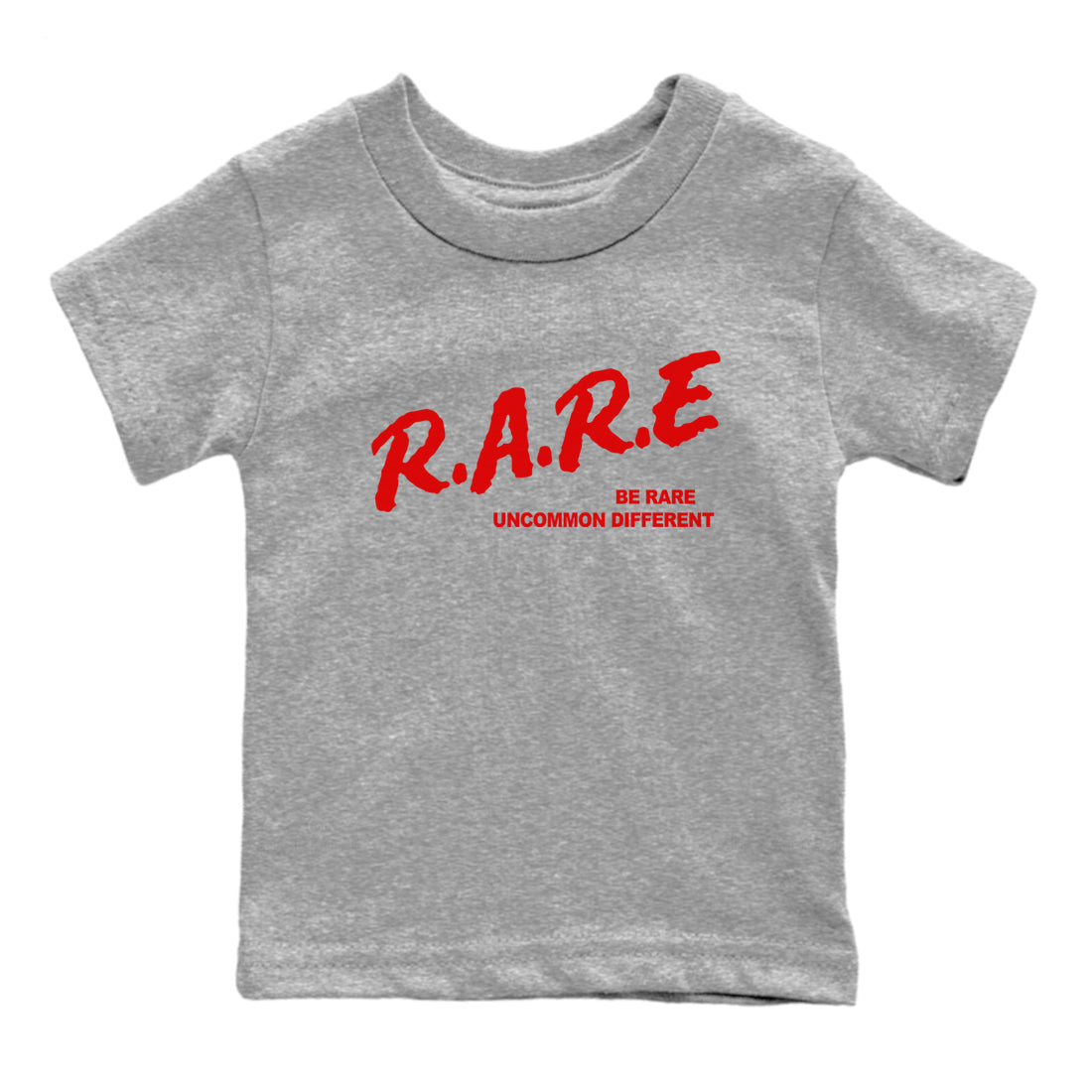 Be Rare Uncommon Different snkmatch Tees Kids - Air Jordan 1 Black Toe Reimagined