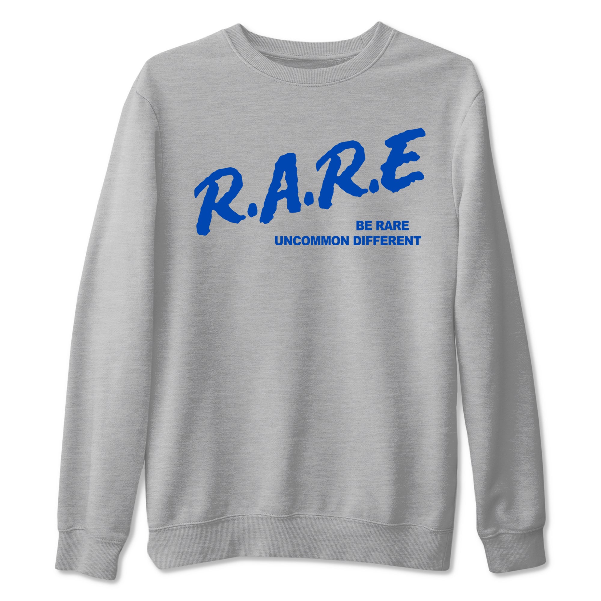 Be Rare Uncommon Different snkmatch Tees - Air Jordan 1 Game Royal