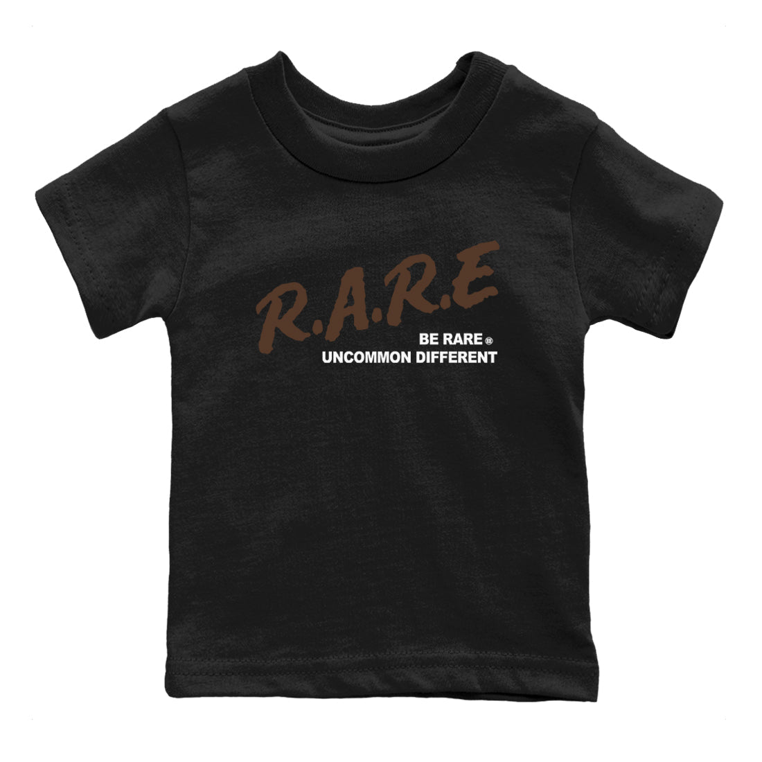 Be Rare Uncommon Different snkmatch Tees Kids - Air Jordan 12 Baroque Brown