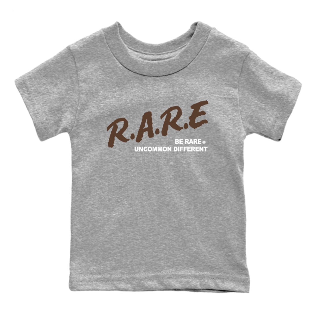 Be Rare Uncommon Different snkmatch Tees Kids - Air Jordan 12 Baroque Brown