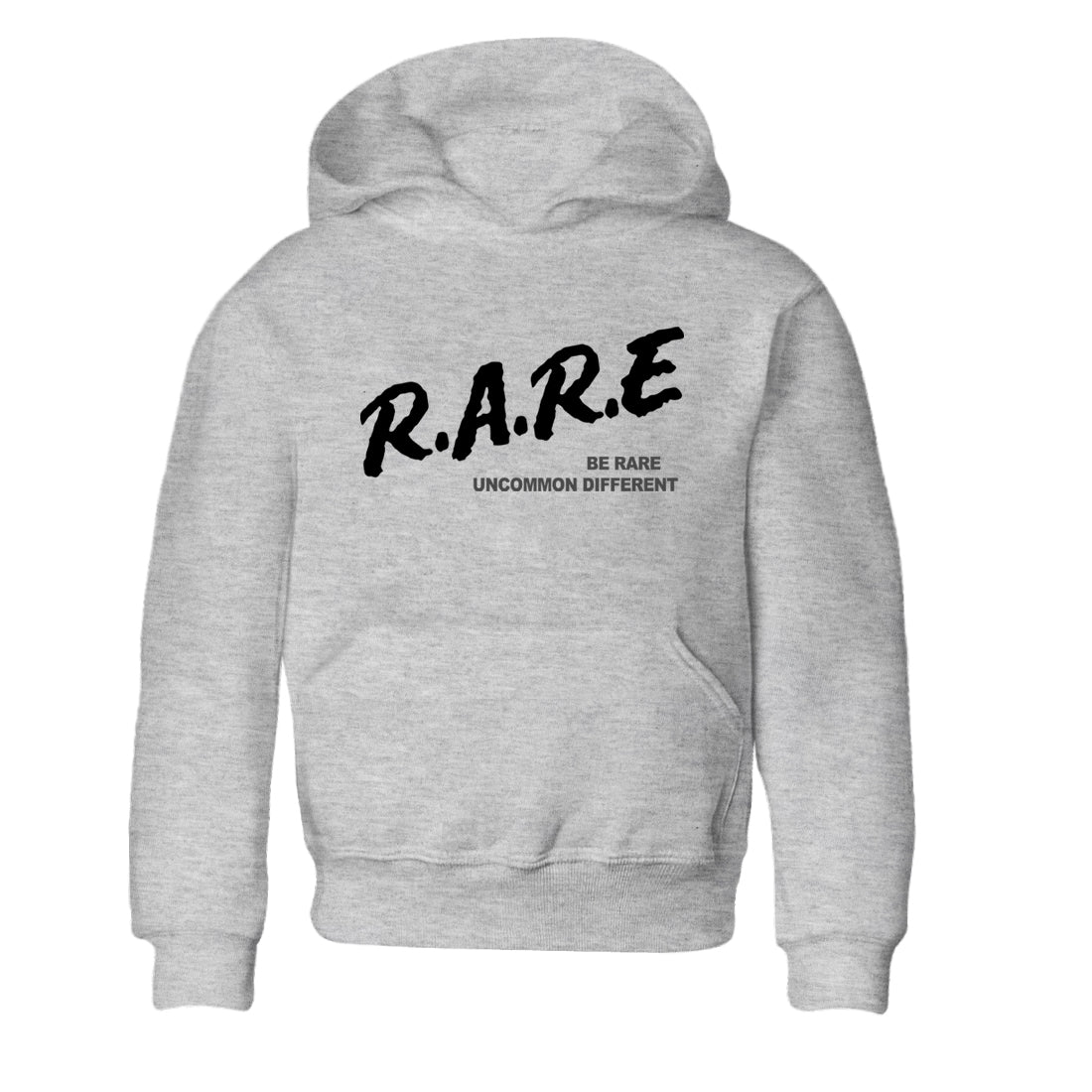Be Rare Uncommon Different snkmatch Tees Kids - Air Jordan 12 Black Wolf Grey