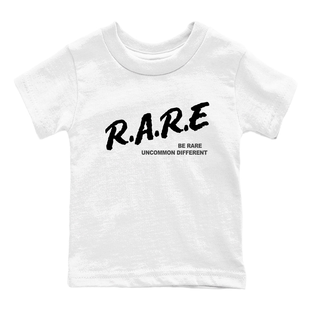 Be Rare Uncommon Different snkmatch Tees Kids - Air Jordan 12 Black Wolf Grey