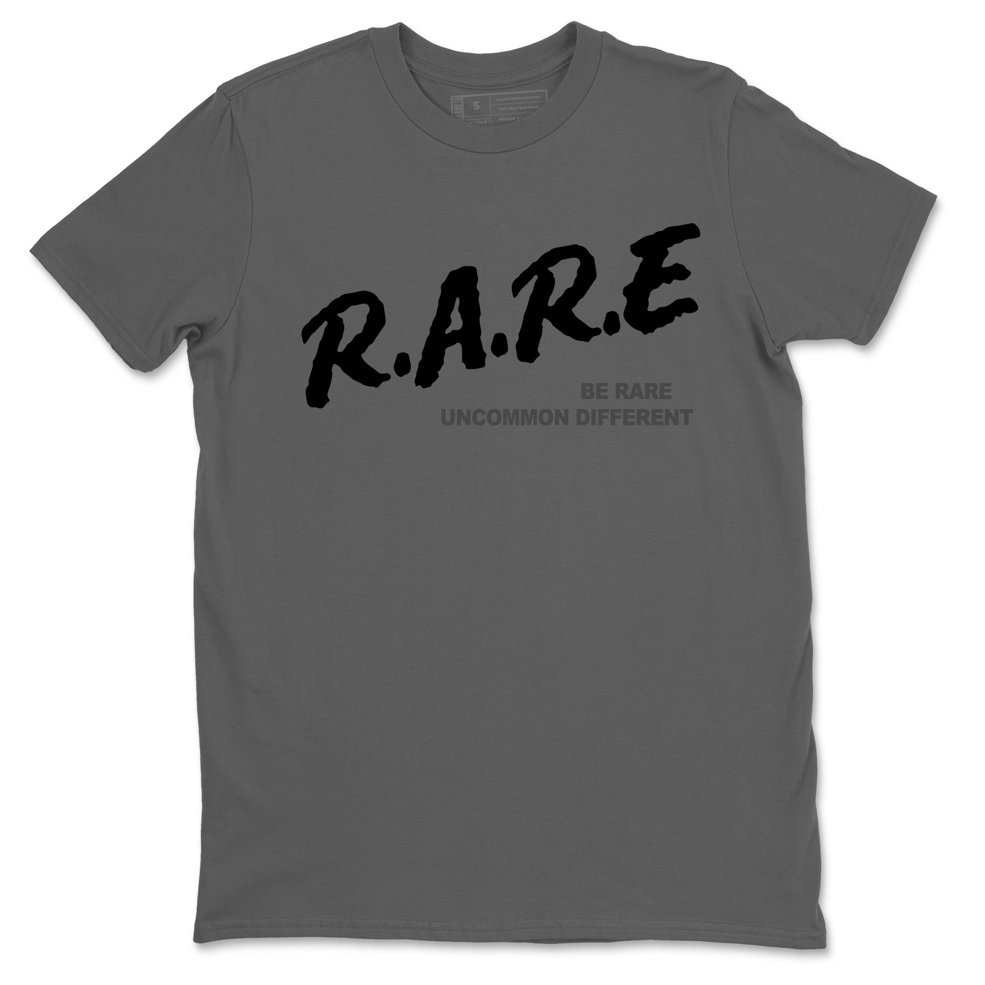 Be Rare Uncommon Different snkmatch Tees - Air Jordan 12 Black Wolf Grey