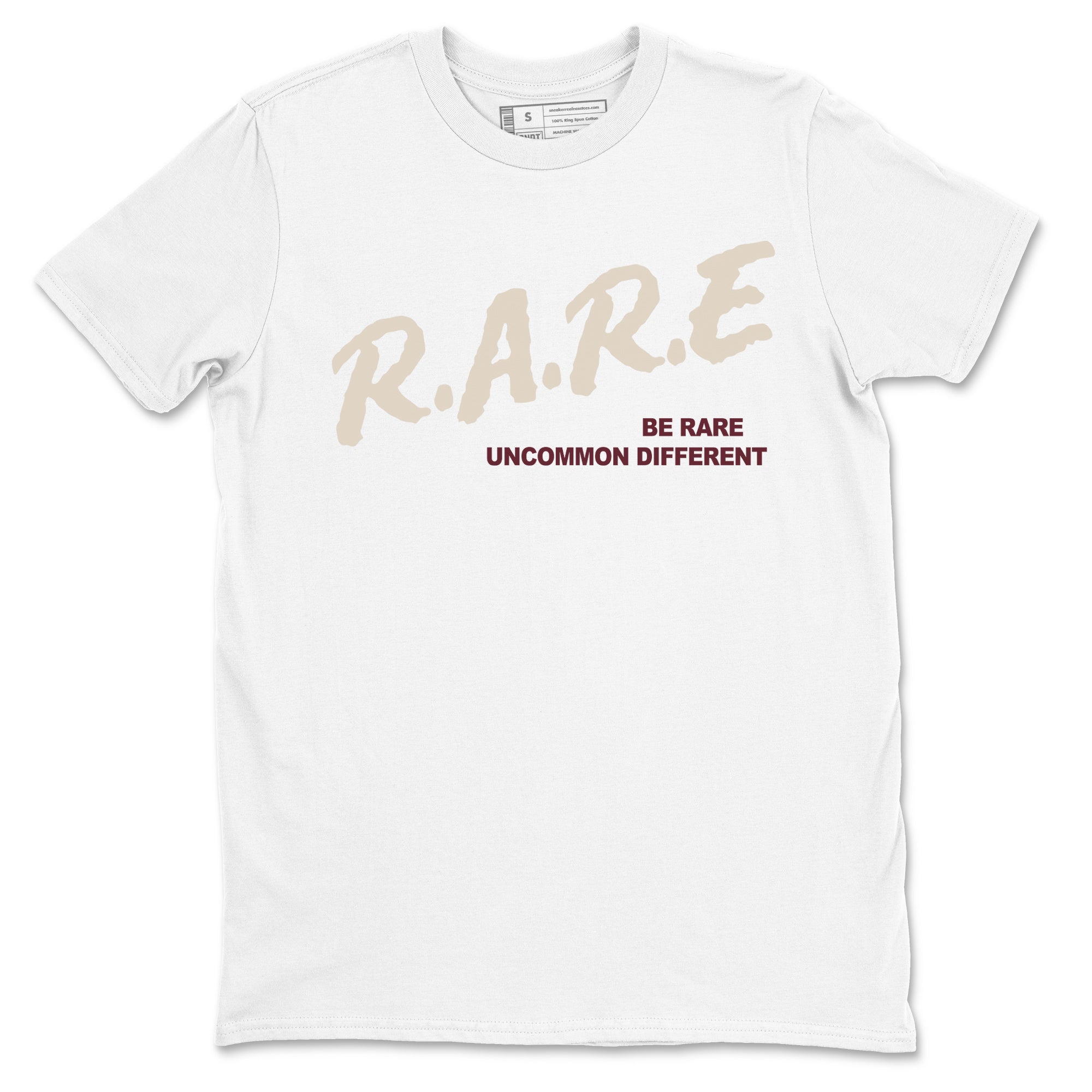 Be Rare Uncommon Different snkmatch Tees - Air Jordan 4 A Ma Maniere x Fossil Stone