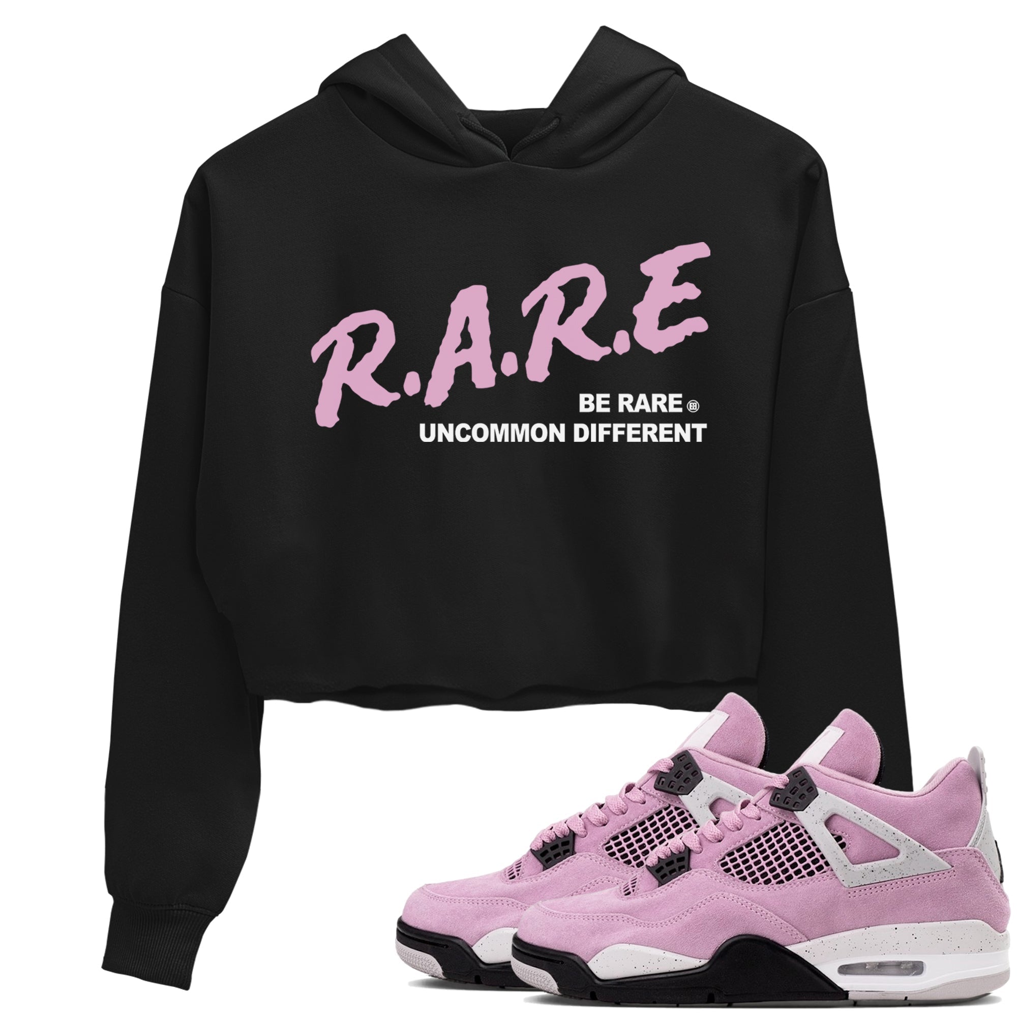 Be Rare Uncommon Different snkmatch Women's Top - Air Jordan 4 Orchid