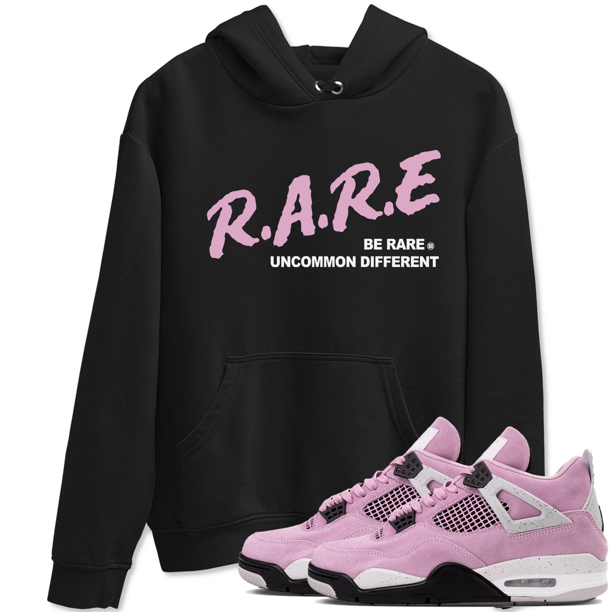 Be Rare Uncommon Different SNRT Sneaker Tees - Air Jordan 4 Orchid