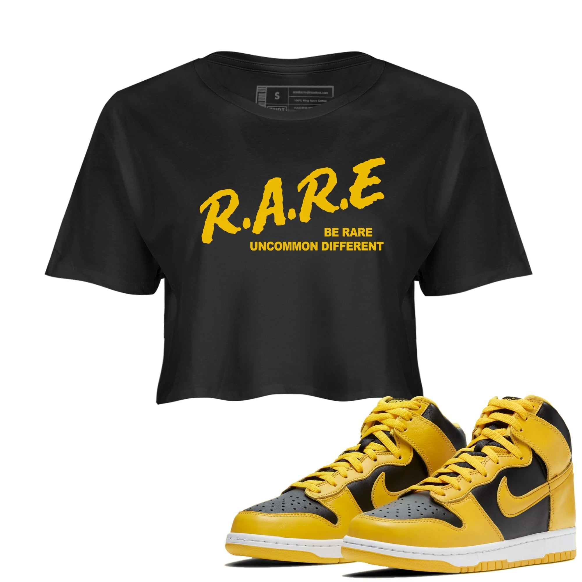 Be Rare Uncommon Different snkmatch Women's Top - Dunk High Pollen