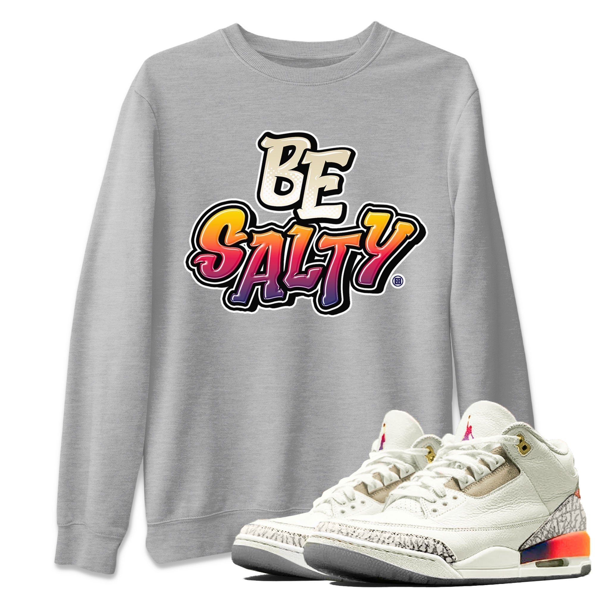 Be Salty snkmatch Tee - Air Jordan 3 J Balvin