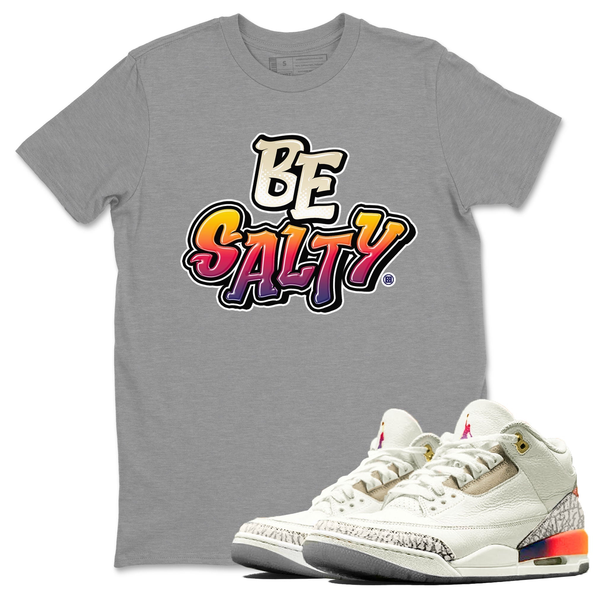 Be Salty snkmatch Tee - Air Jordan 3 J Balvin