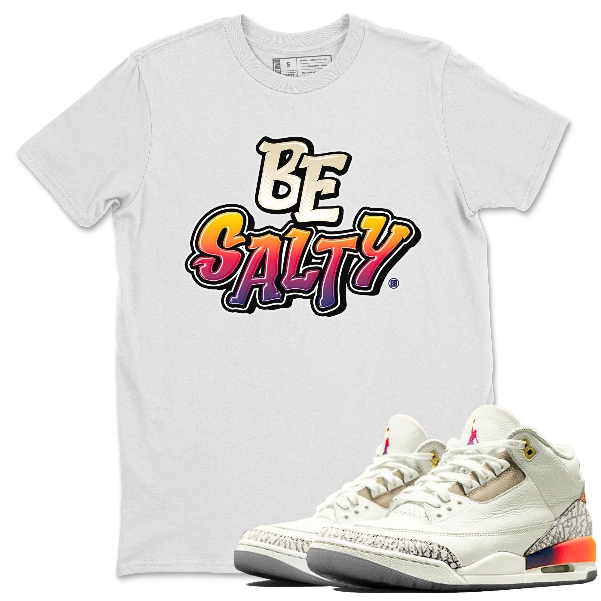 Be Salty snkmatch Tee - Air Jordan 3 J Balvin