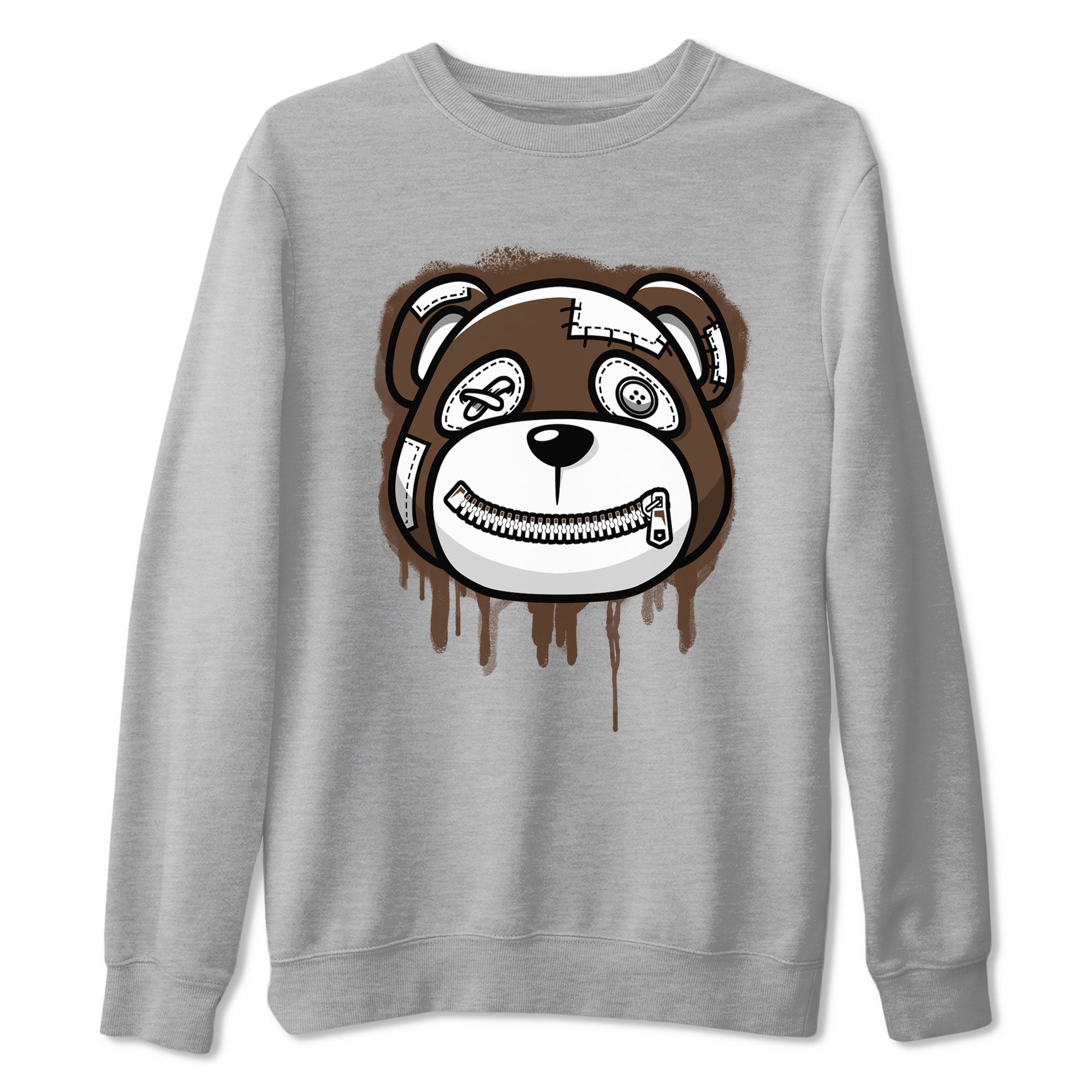Bear Face snkmatch Tee - Air Force 1 Chocolate