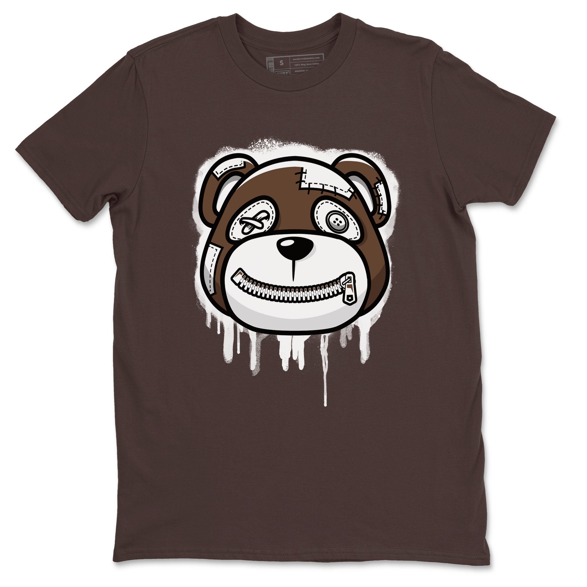 Bear Face snkmatch Tee - Air Force 1 Chocolate