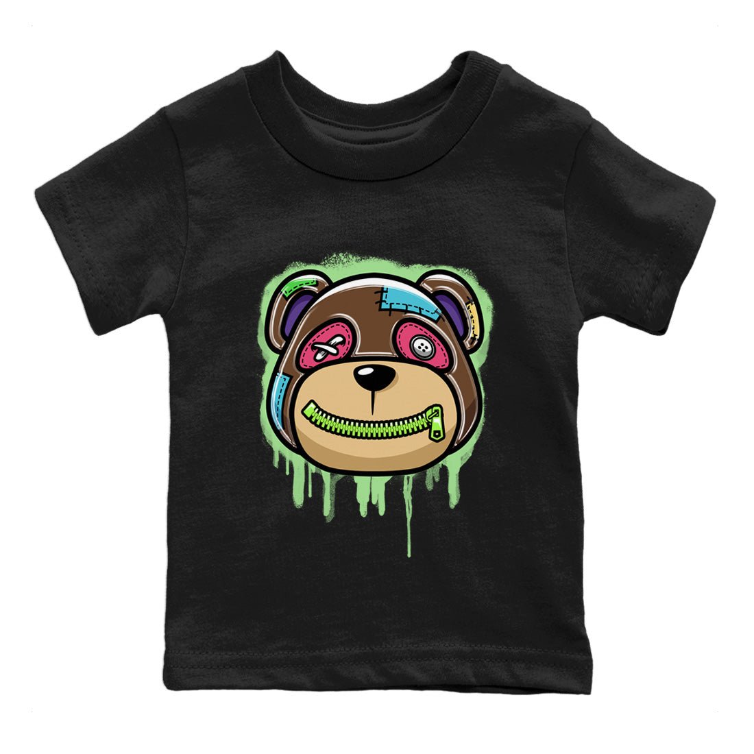 Bear Face Kids Tops - Air Force 1 Undefeated Fauna Brown