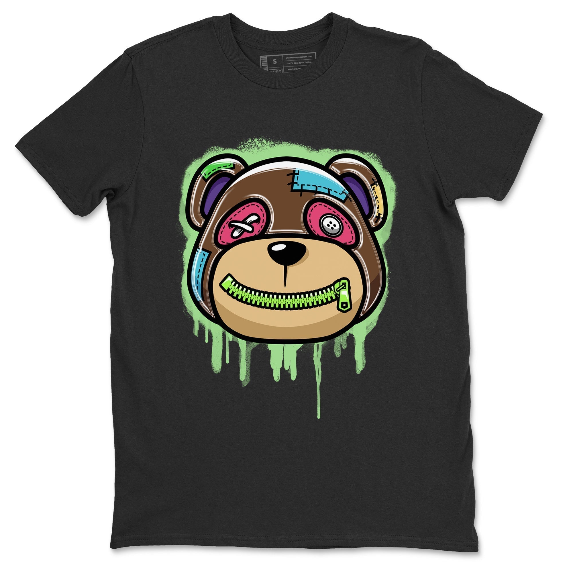 Bear Face Unisex Tops - Air Force 1 Undefeated Fauna Brown