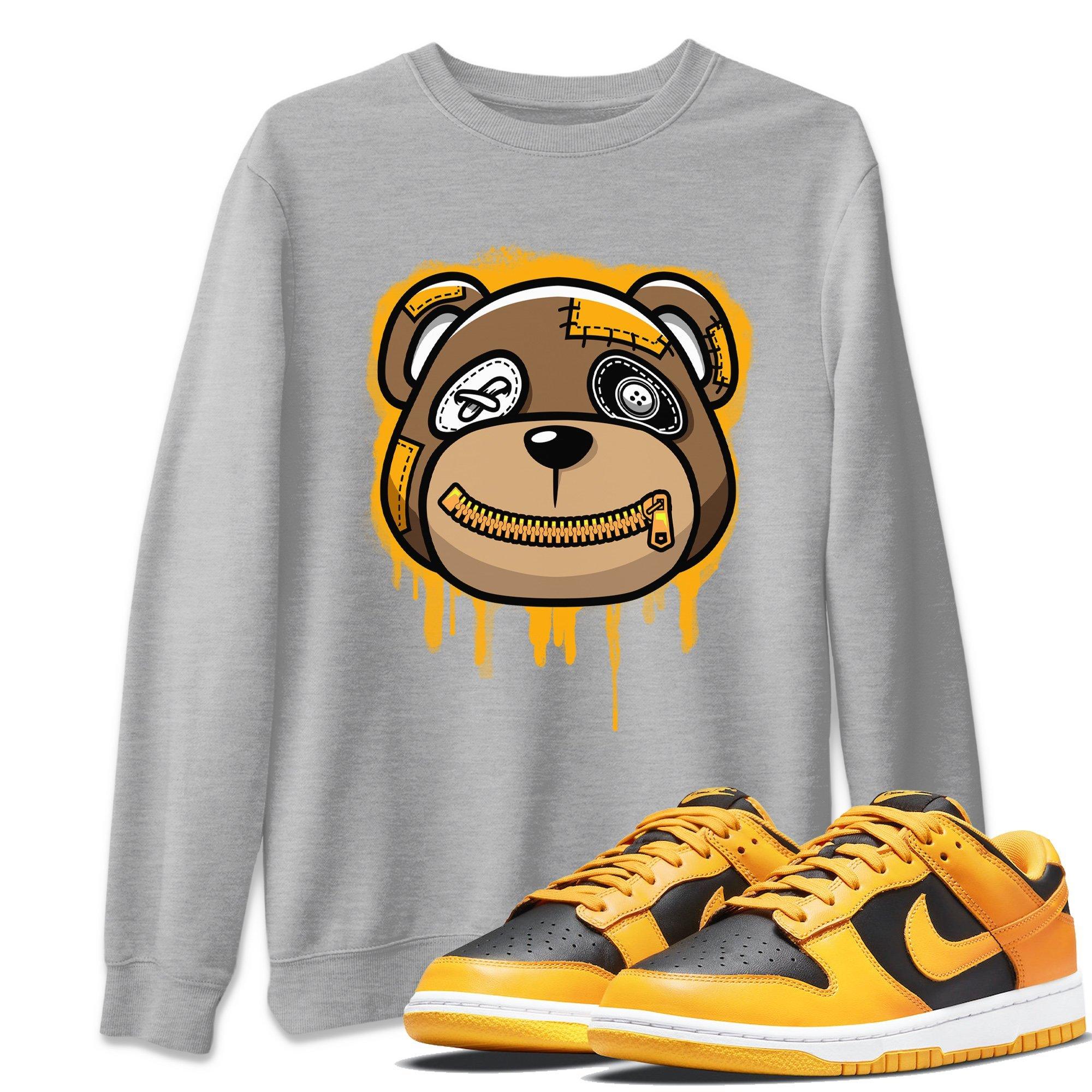 Bear Face Unisex Tops - Dunk Championship Goldenrod