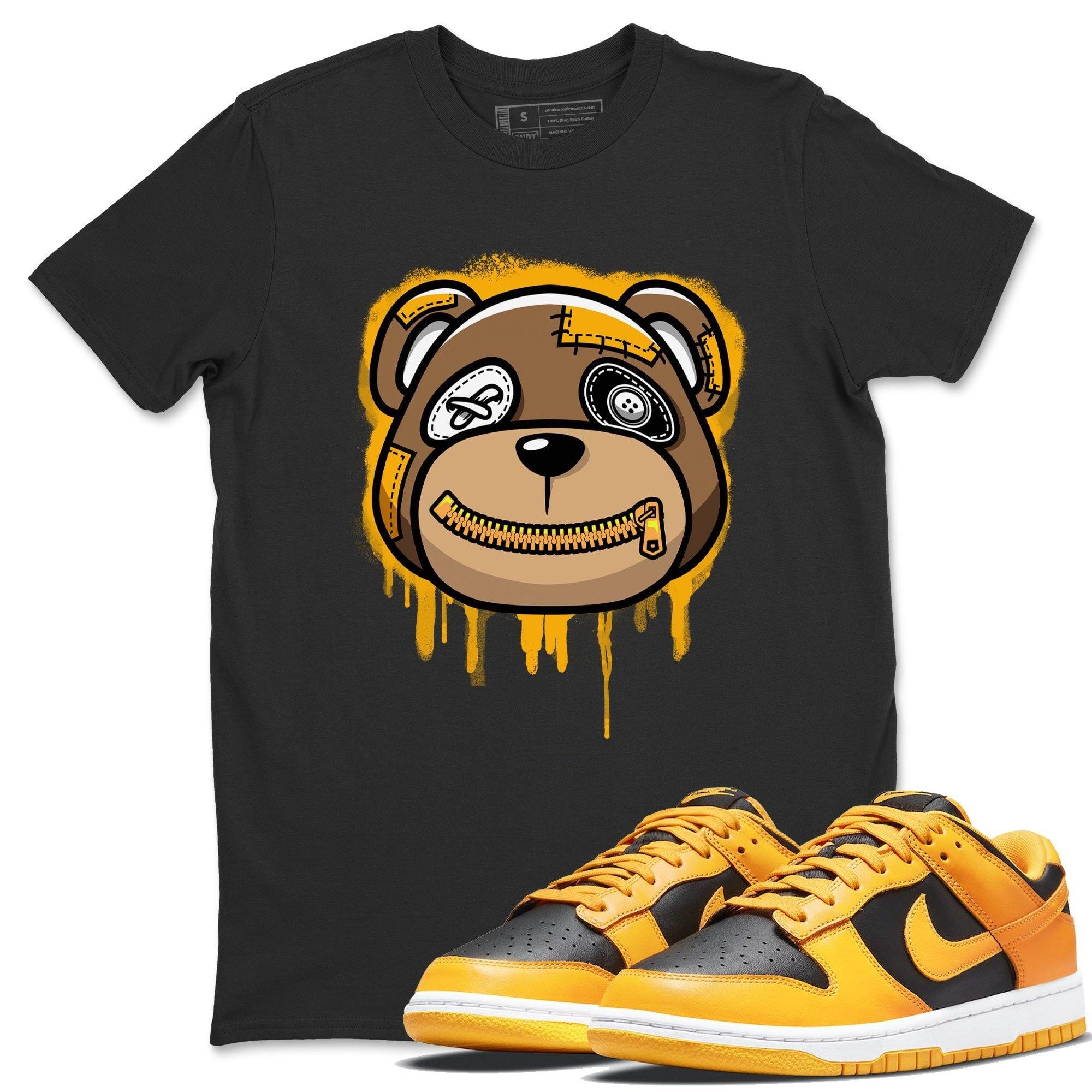 Bear Face Unisex Tops - Dunk Championship Goldenrod