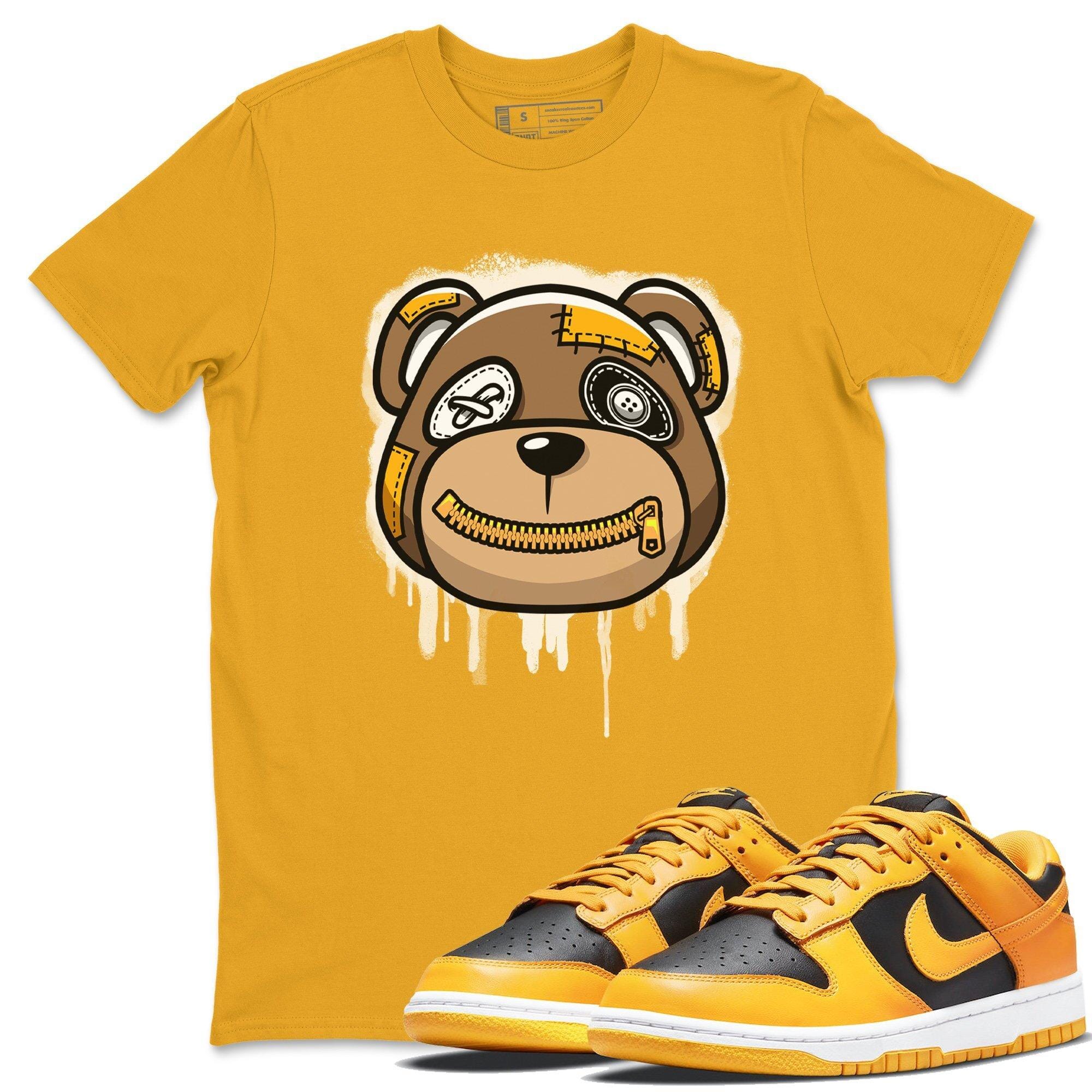 Bear Face Unisex Tops - Dunk Championship Goldenrod