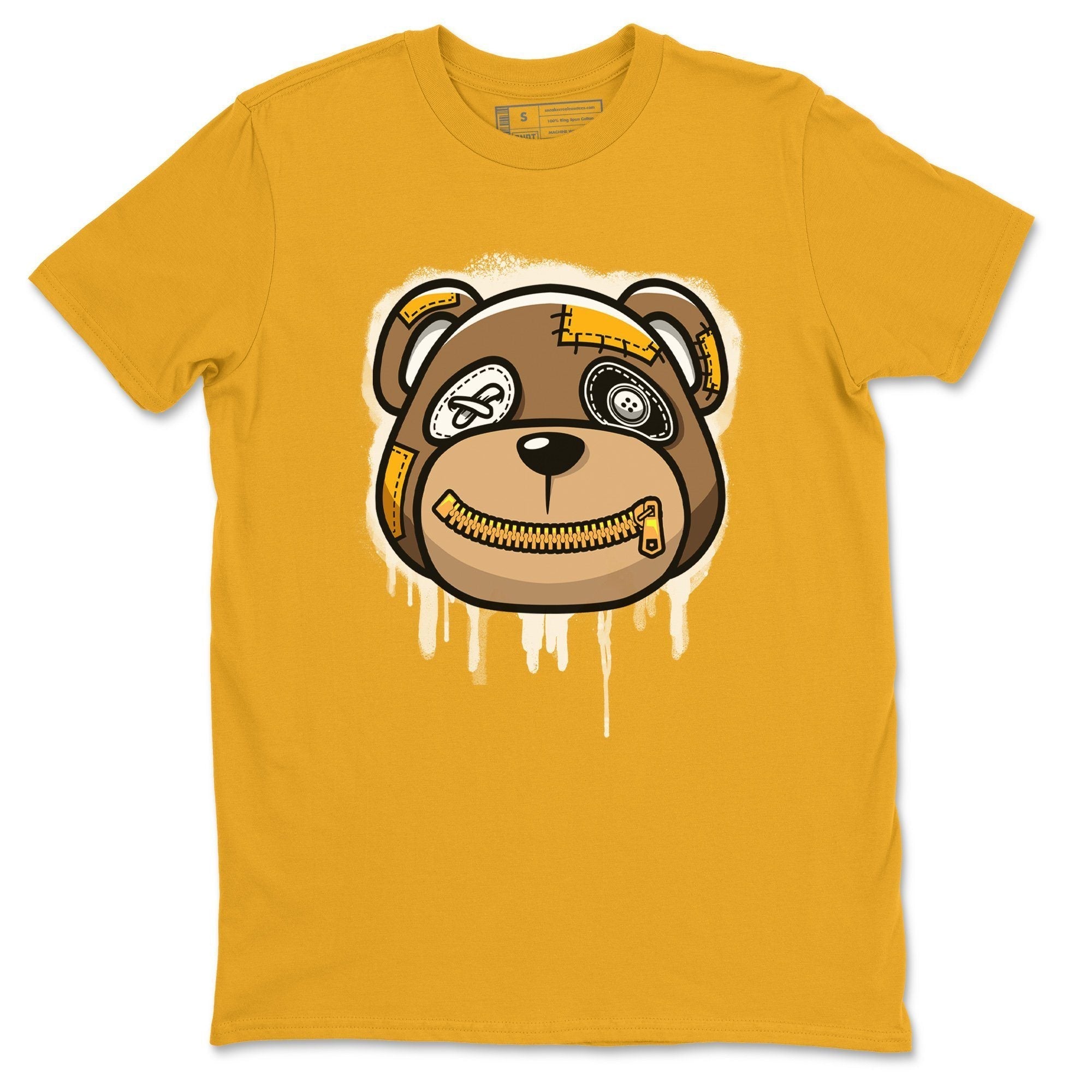 Bear Face Unisex Tops - Dunk Championship Goldenrod