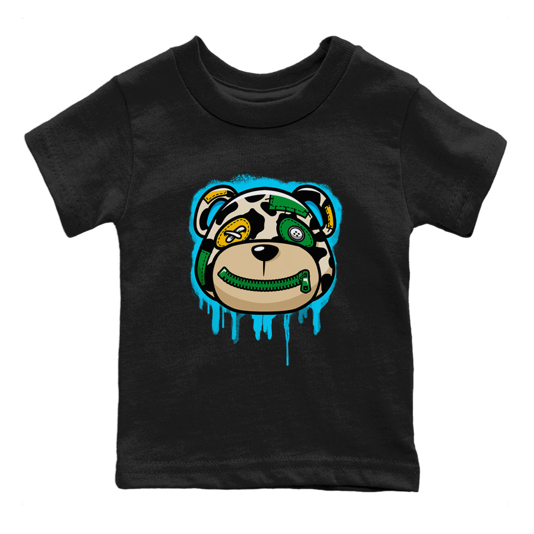Bear Face Kids Tops - Dunk Chunky Dunky