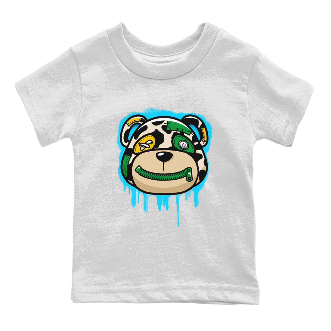 Bear Face Kids Tops - Dunk Chunky Dunky