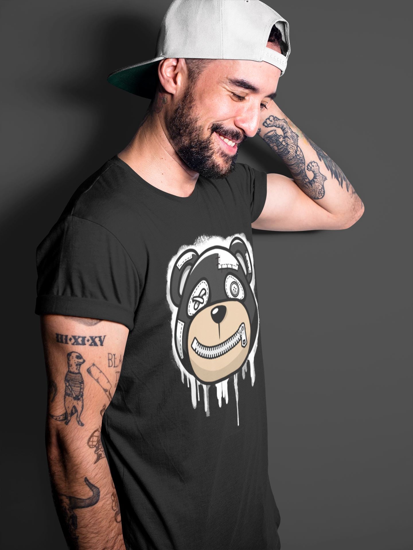 Bear Face Unisex Tops - Dunk Panda