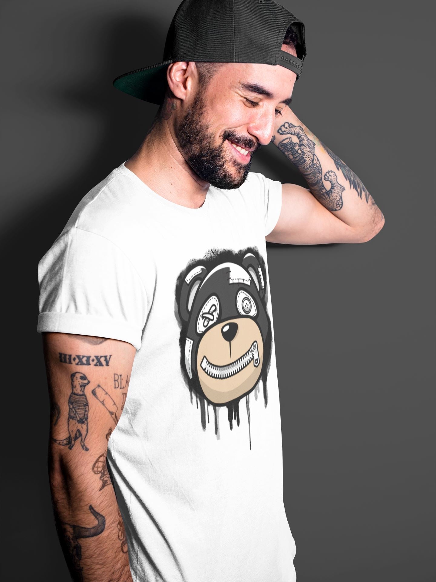Bear Face Unisex Tops - Dunk Panda