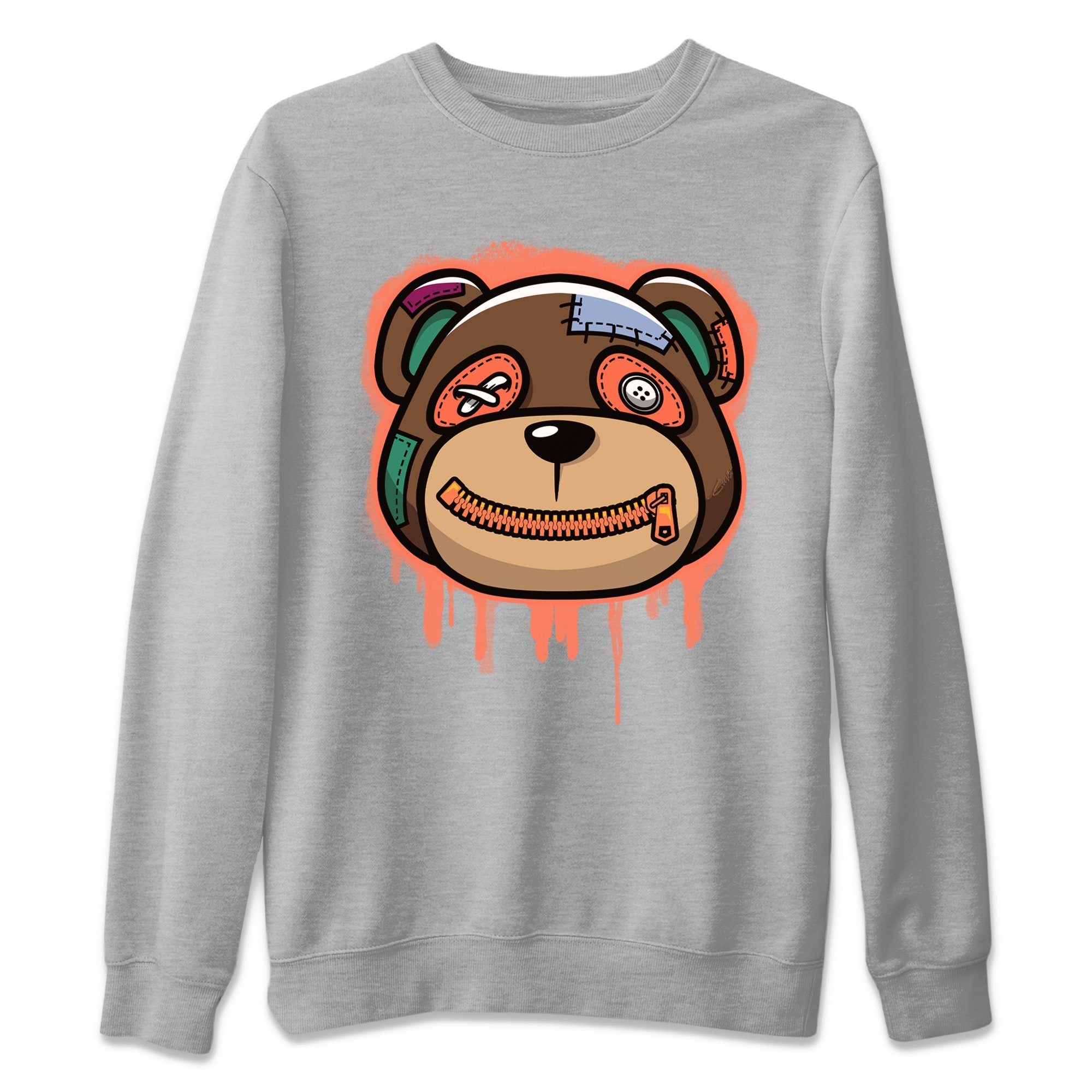 Bear Face Unisex Tops - Air Jordan 1 Hand Crafted