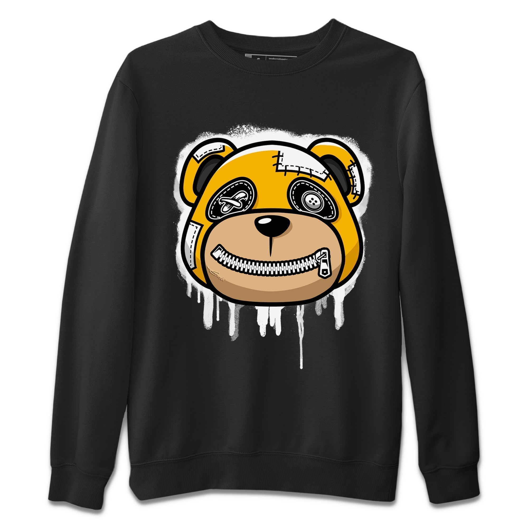 Bear Face Unisex Tops - Air Jordan 1 Yellow Toe