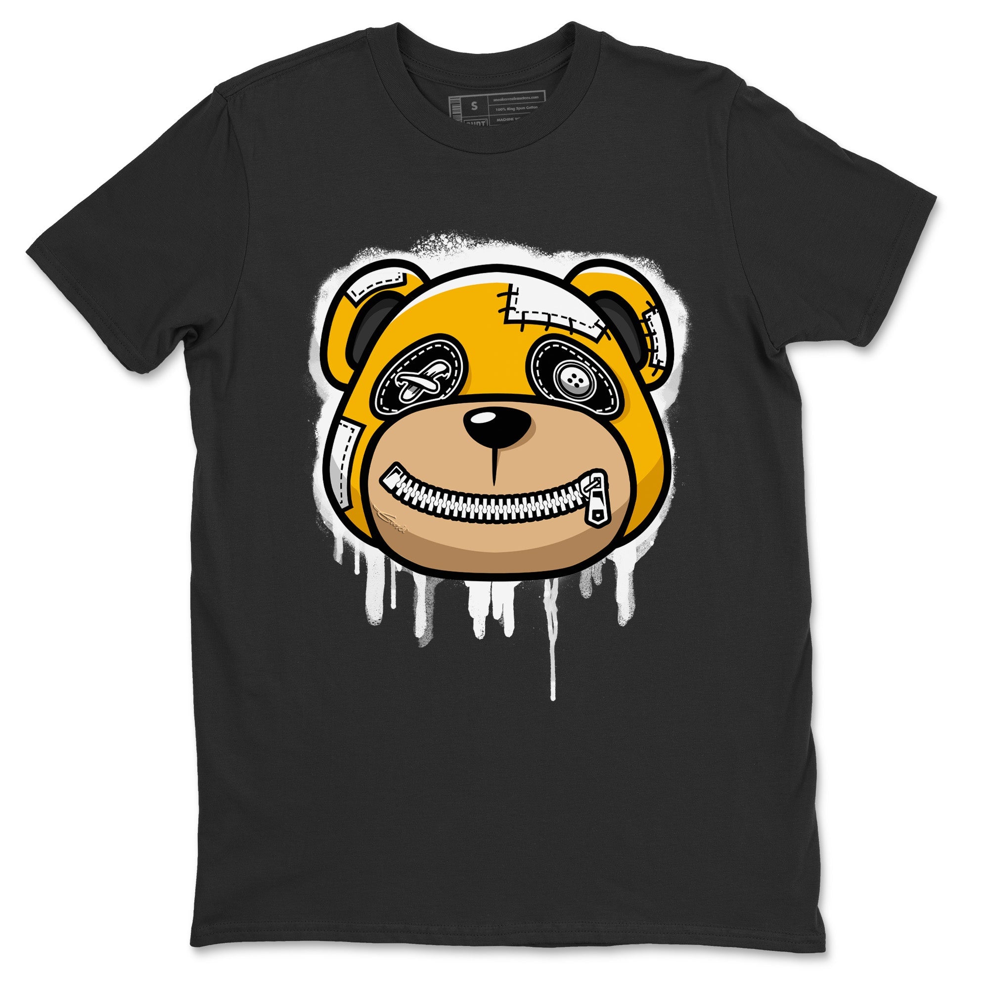 Bear Face Unisex Tops - Air Jordan 1 Yellow Toe