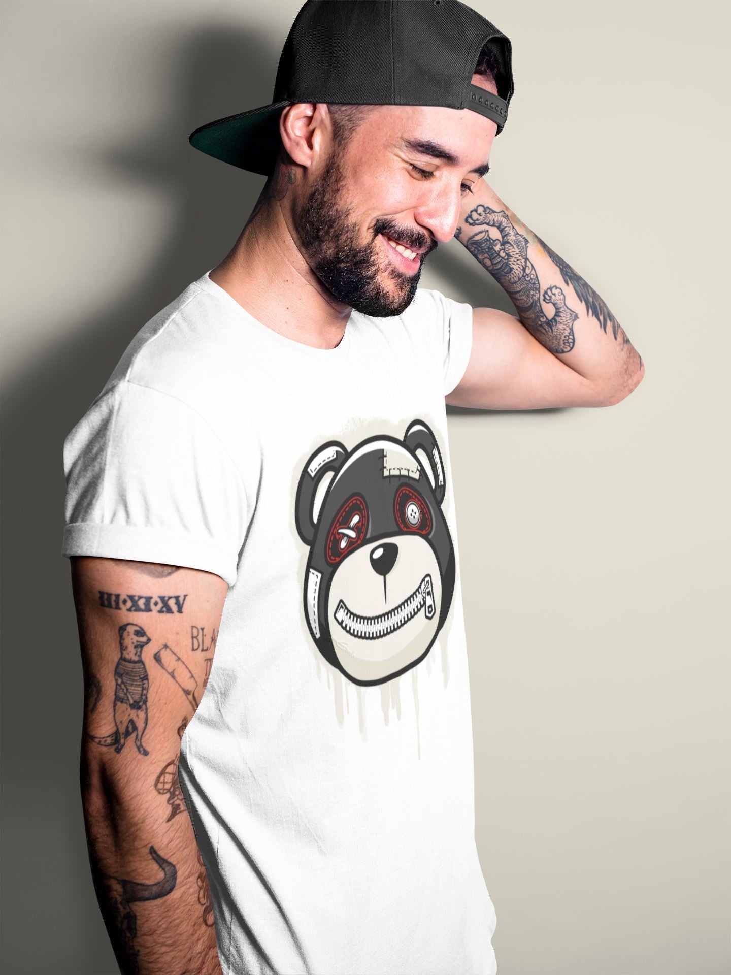 Bear Face Unisex Tops - Air Jordan 11 72-10