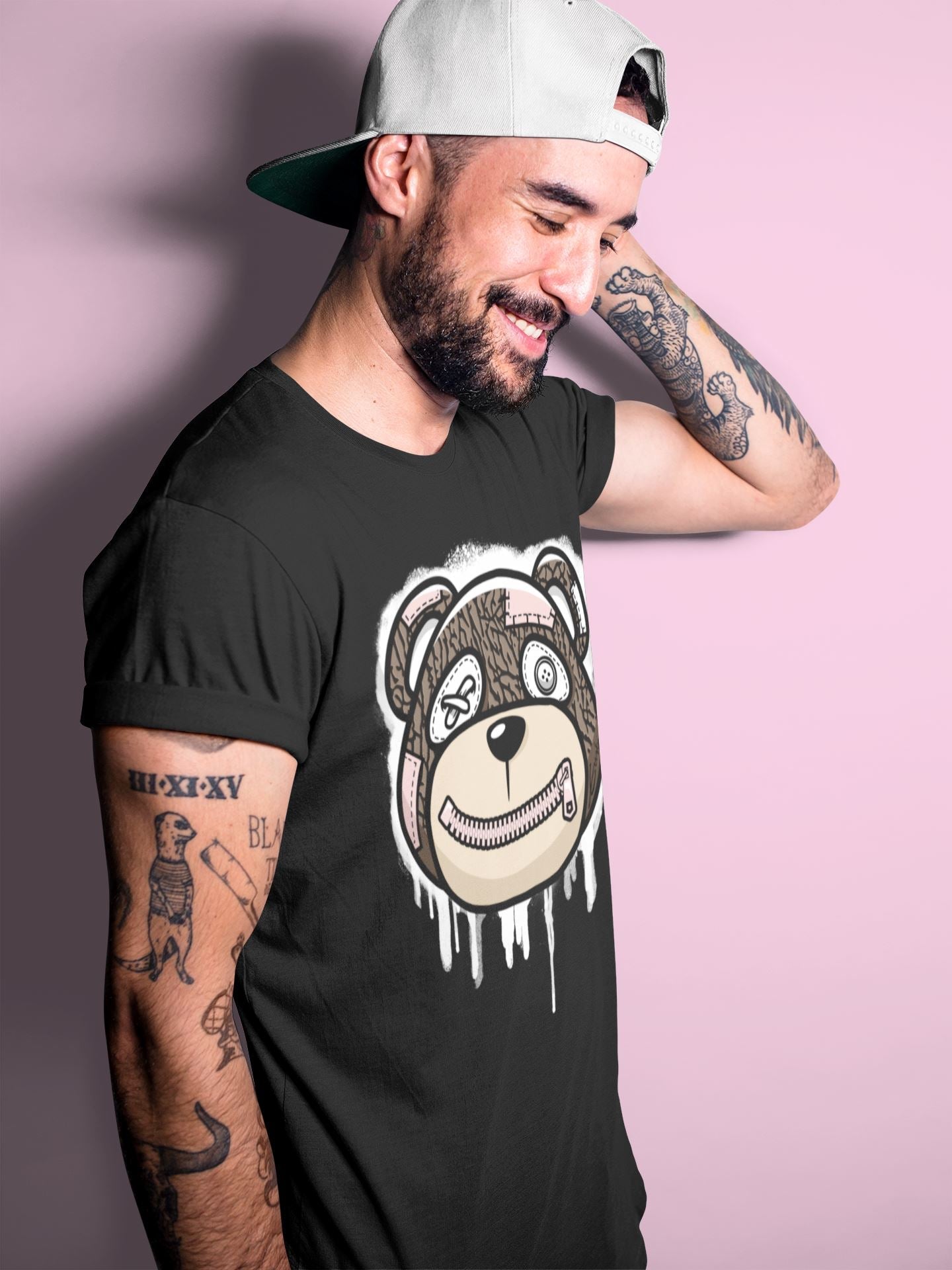 Bear Face Unisex Tops - Air Jordan 3 Atmosphere